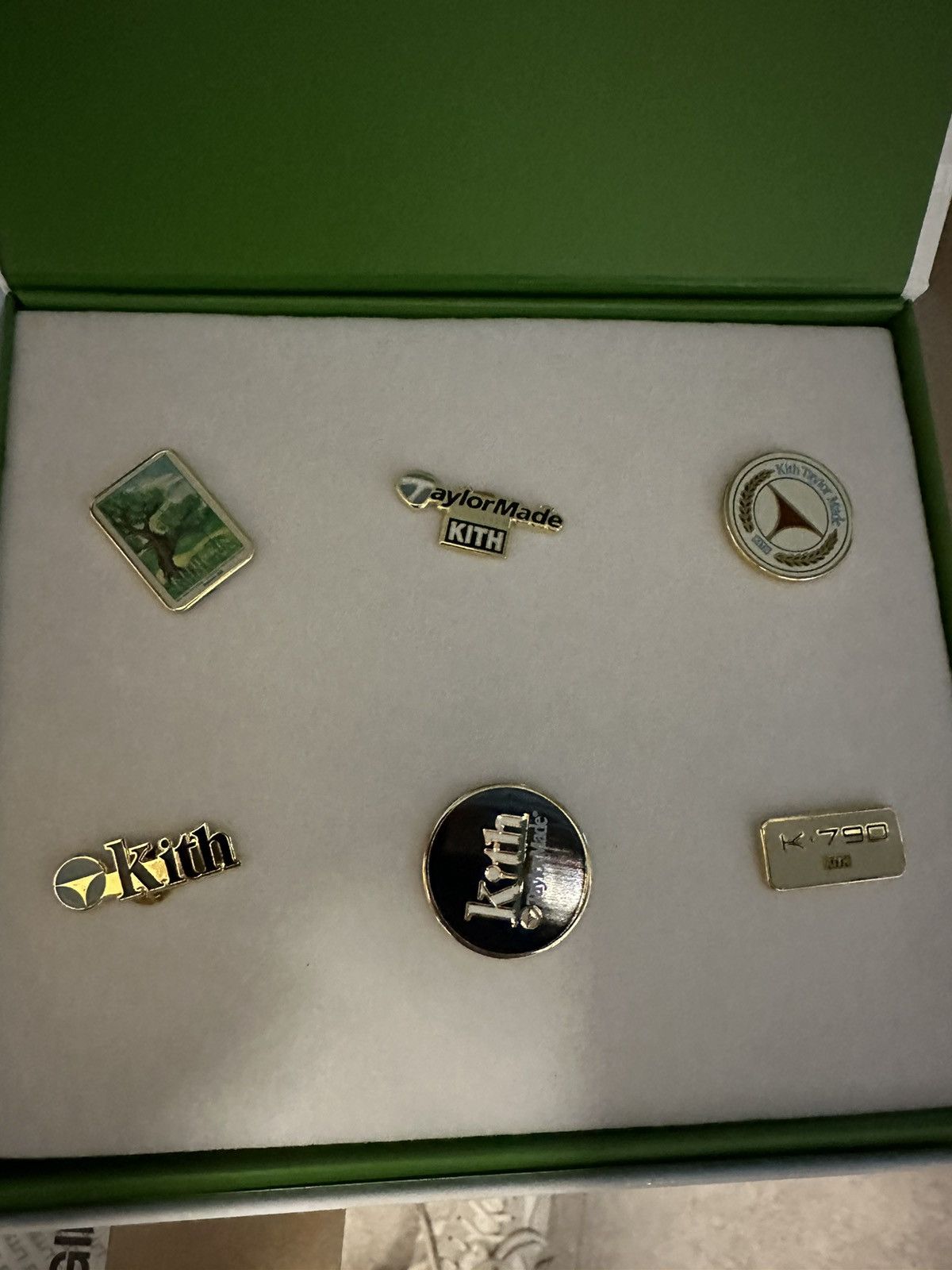 Kith Taylormade enamel badge
