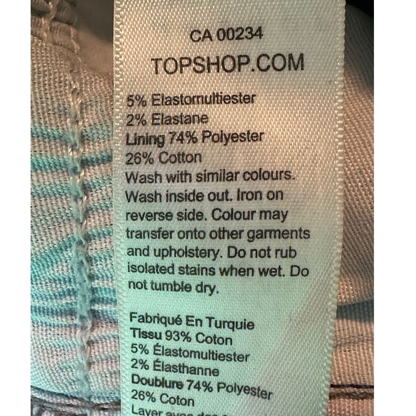 Topshop Topshop blue Jamie skinny jeans size 28 Size 28" / US 6 / IT 42 - 4 Thumbnail