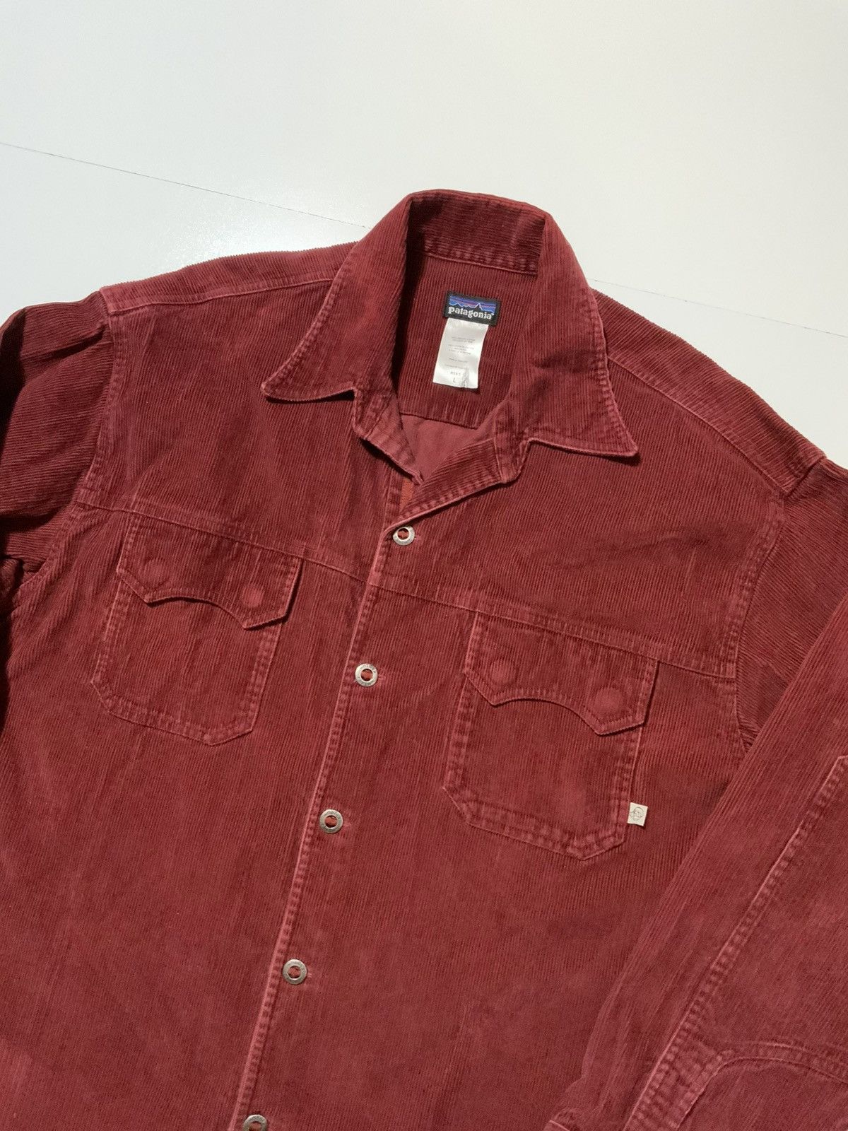 Patagonia Patagonia Rhythm Corduroy 2005 Sawtooth Ranch Western Jacket Size US L / EU 52-54 / 3 - 3 Thumbnail