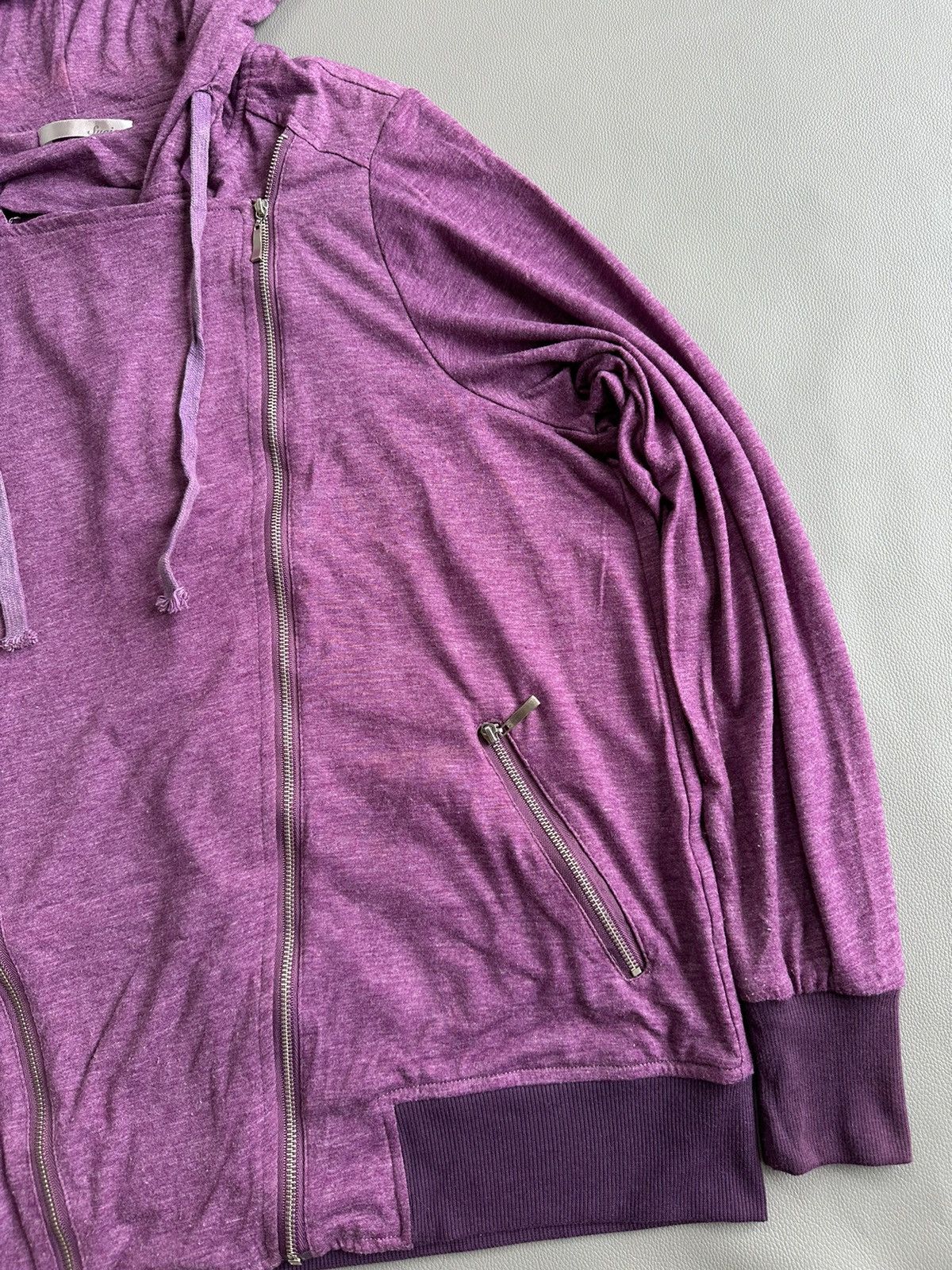 20471120 ASSYMETRICAL MULTIZIPPER HOODIE SUCIA BOXY LGB STYLE Size US XL / EU 56 / 4 - 4 Thumbnail