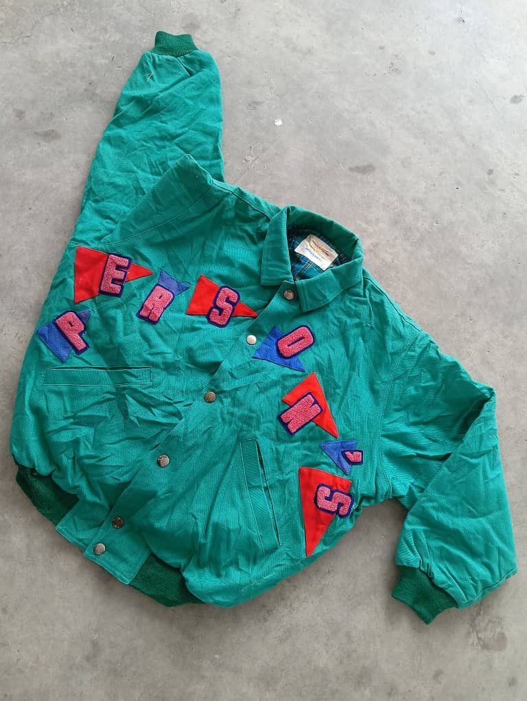 PERSON'S × Vintage Boom🔥💥📌Vintage Person's Classic Oversize Bombers Jacket Size US XL / EU 56 / 4 - 1 Thumbnail