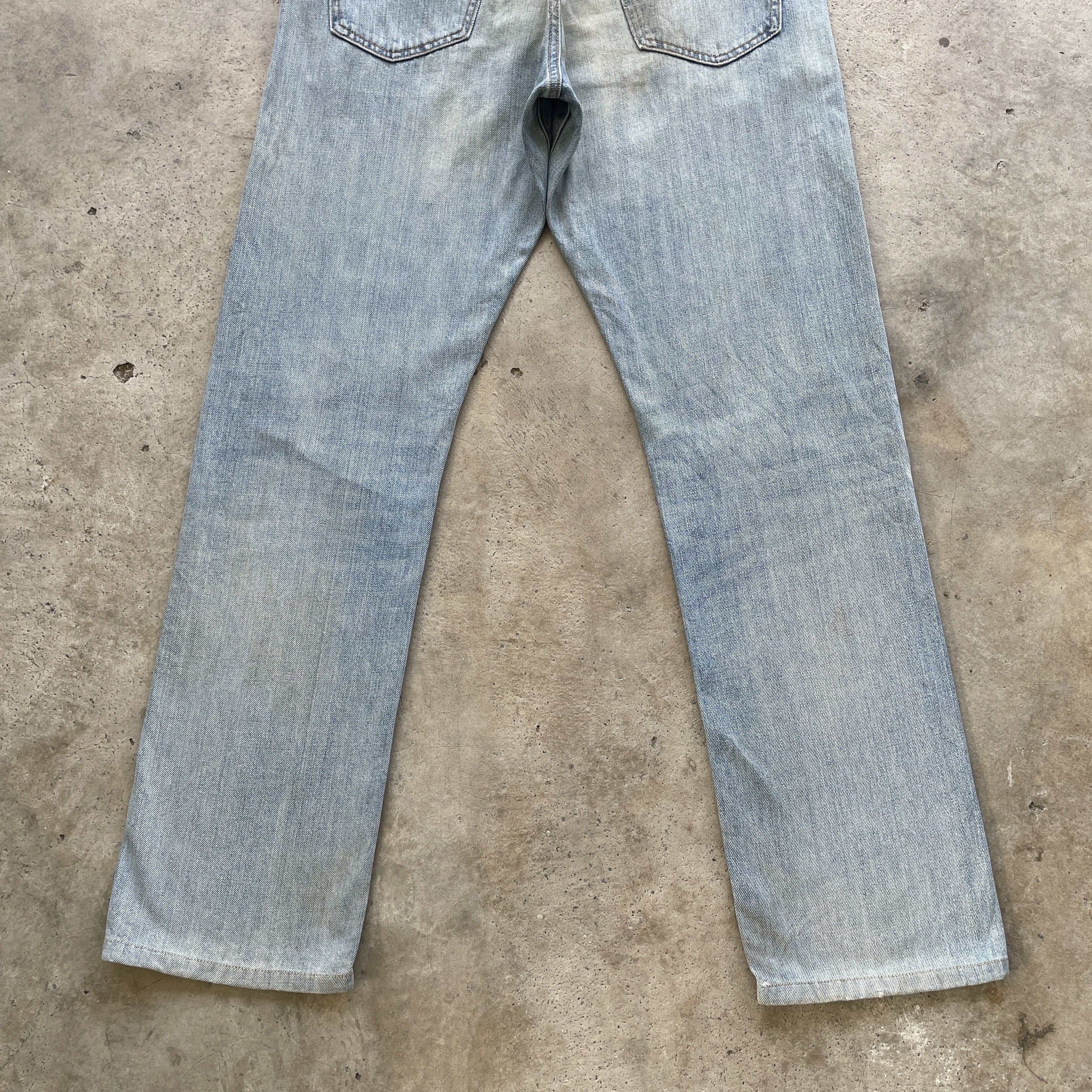 Japanese Brand VINTAGE JAPANESE FADED JEANS DISTRESSED DENIM PANTS W33 Size US 33 - 9 Thumbnail