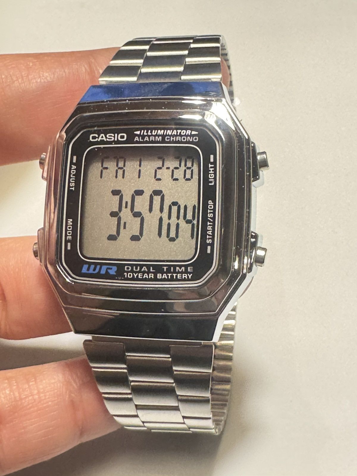 Casio Casio Stainless Steel Watch, UNISEX Size Size 32 - 2 Thumbnail