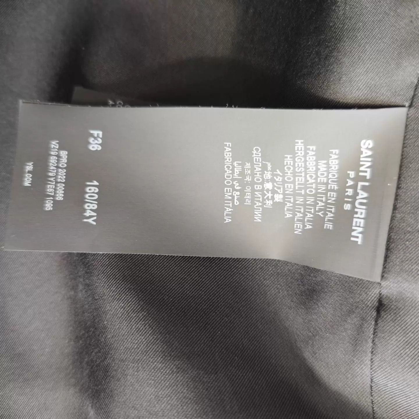 Saint Laurent Paris SAINT LAURENT SLP Blazer 36 99 Size XS / US 0-2 / IT 36-38 - 4 Thumbnail