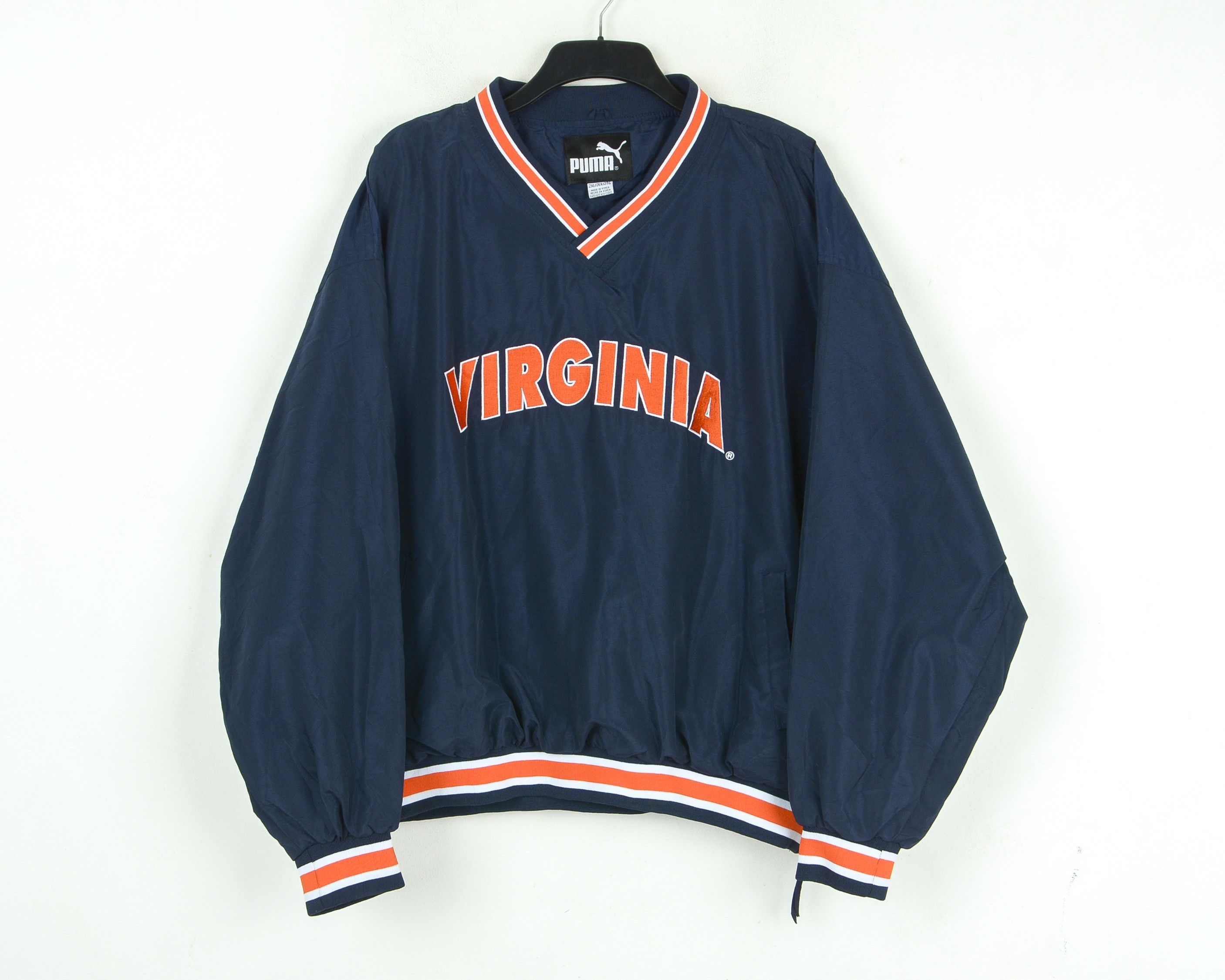 Puma × Vintage Virginia Cavaliers Pullover Jacket Tracksuit Windbreaker Size US XXL / EU 58 / 5 - 1 Thumbnail