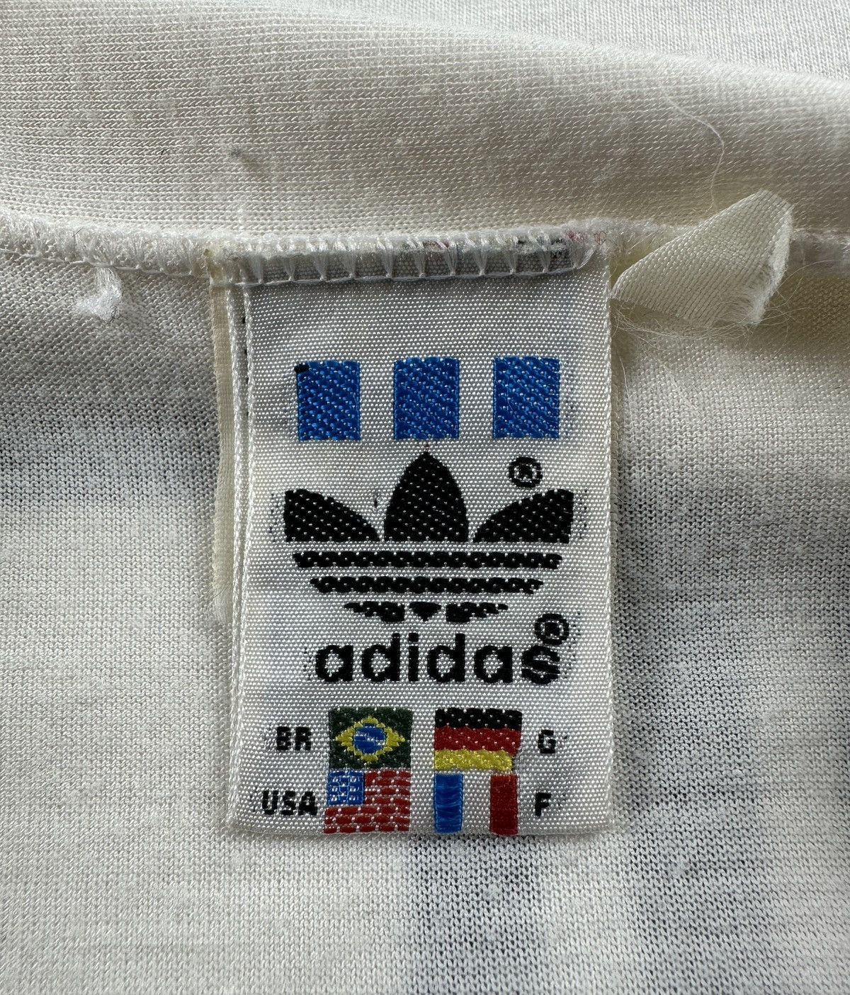 Adidas × Vintage VINTAGE 1989 SAO PAULO HOME SPFC BRAZIL SOCCER JERSEY Size US L / EU 52-54 / 3 - 18 Thumbnail
