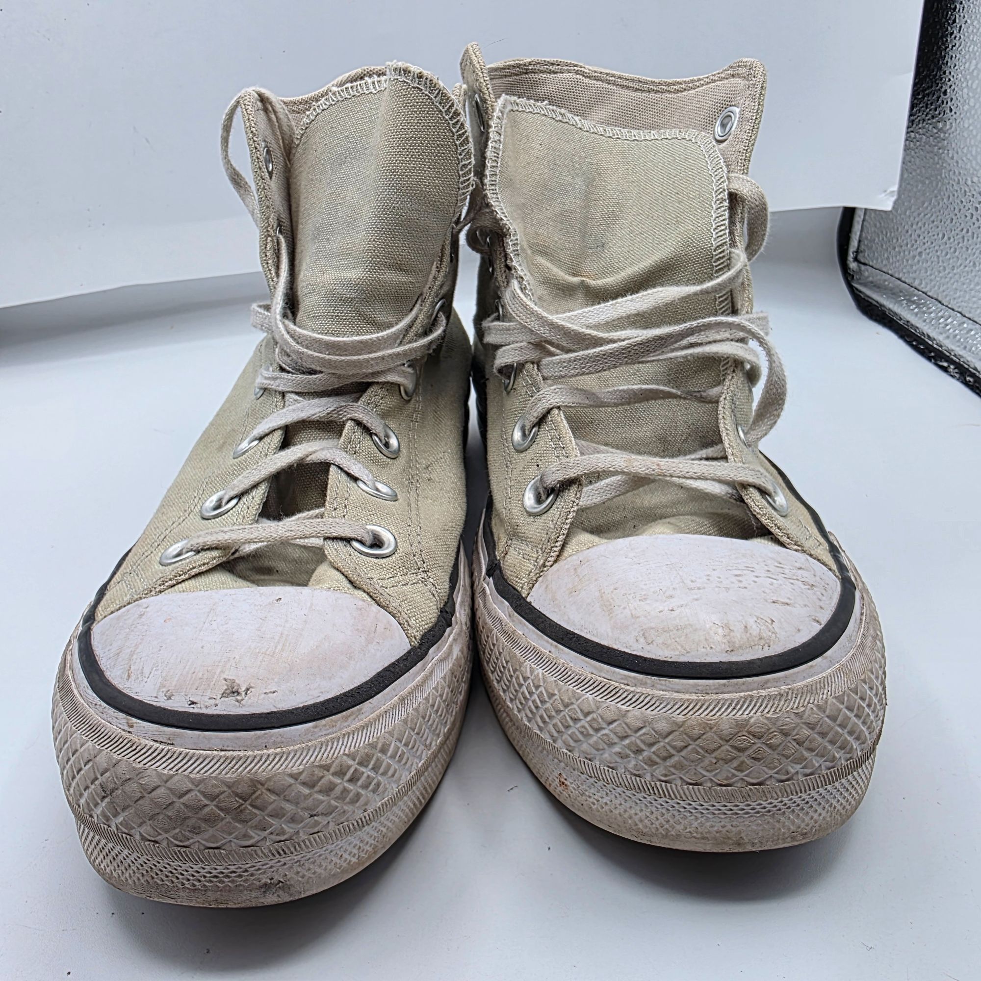 Converse Converse Lift Platform Womens Size 8.5 Sneakers Light Green Size US 8.5 / IT 38.5 - 2 Thumbnail