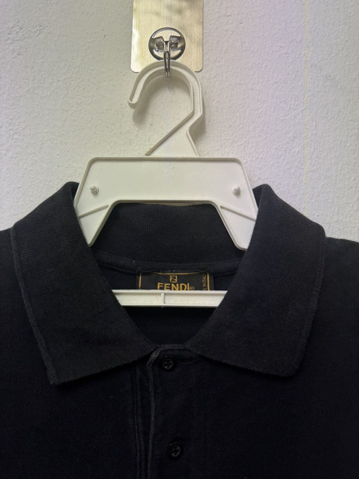 Fendi Fendi Embroidered Logo Polo Shirt Size US M / EU 48-50 / 2 - 3 Thumbnail