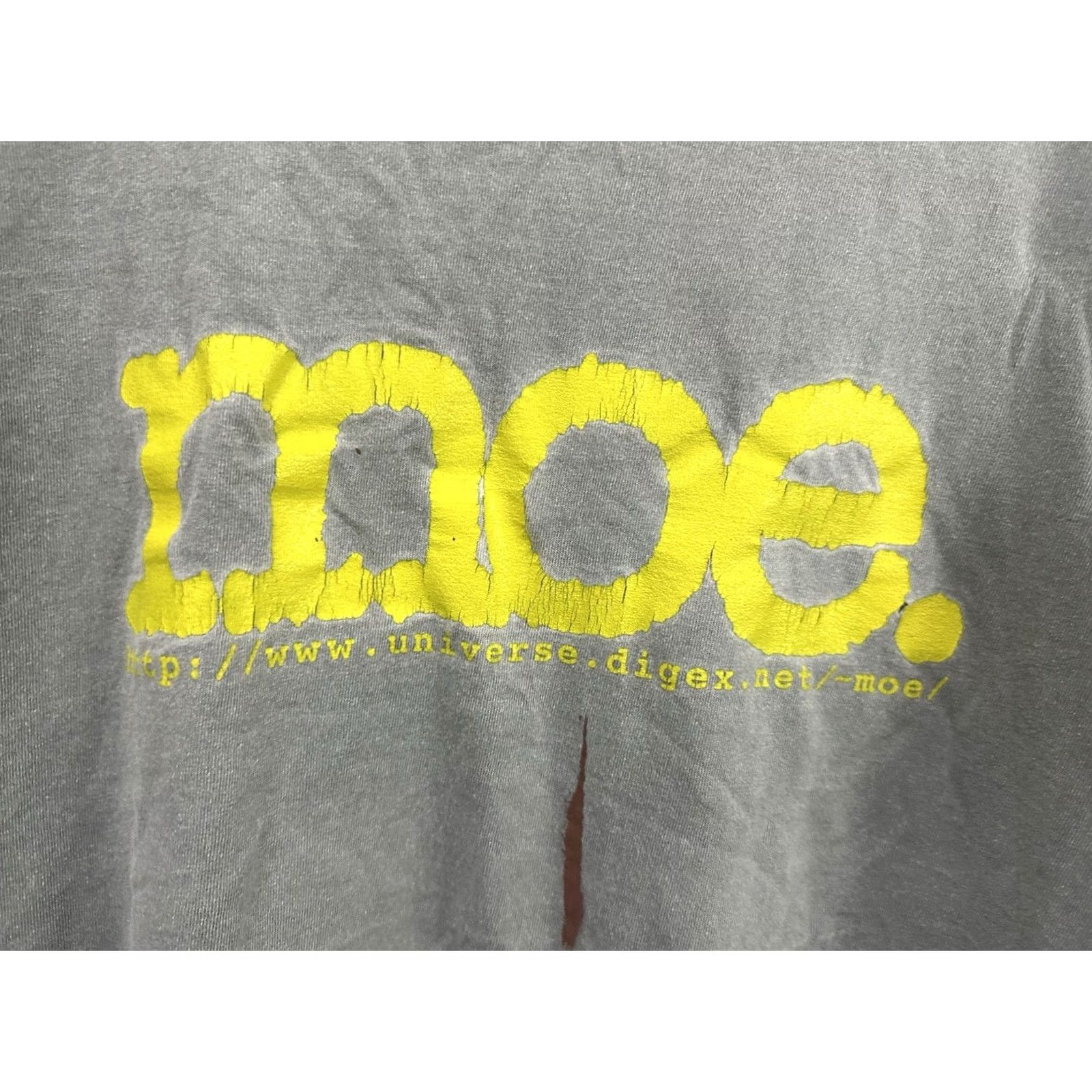 Anvil VTG Moe The Band Promo Short Sleeve Anvil 90s T-Shirt XL Gray Mens Shirt Size US XL / EU 56 / 4 - 4 Thumbnail