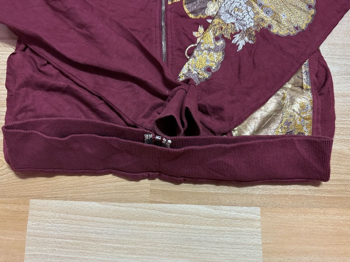 Japanese Brand Rare 🔥 Flowers Sukajan Hoodie Design Size US M / EU 48-50 / 2 - 8 Thumbnail