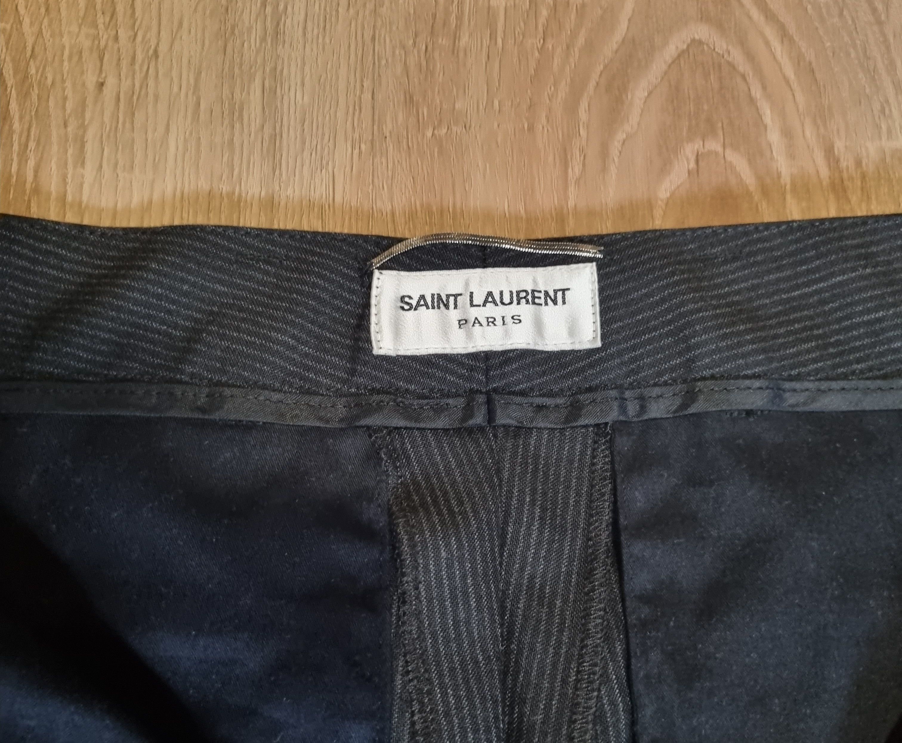 Saint Laurent Paris Saint Laurent wool trousers pants Size 46R - 4 Thumbnail