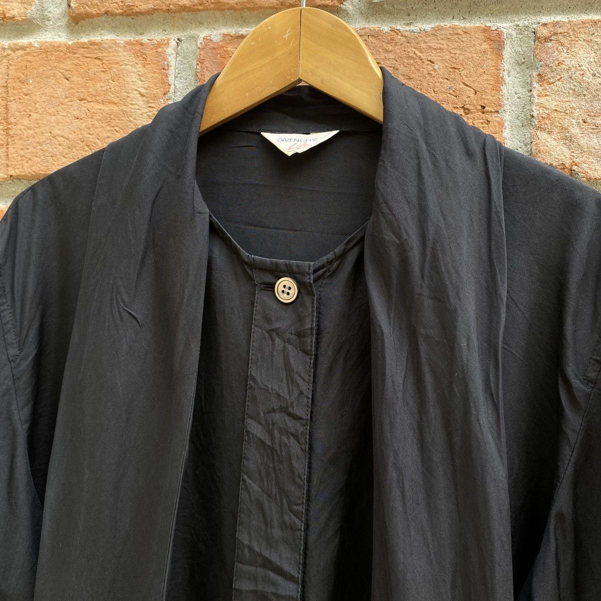 Givenchy GIVENCHY Black Long Sleeve Blouse with Tie Neck Size M / US 6-8 / IT 42-44 - 7 Thumbnail