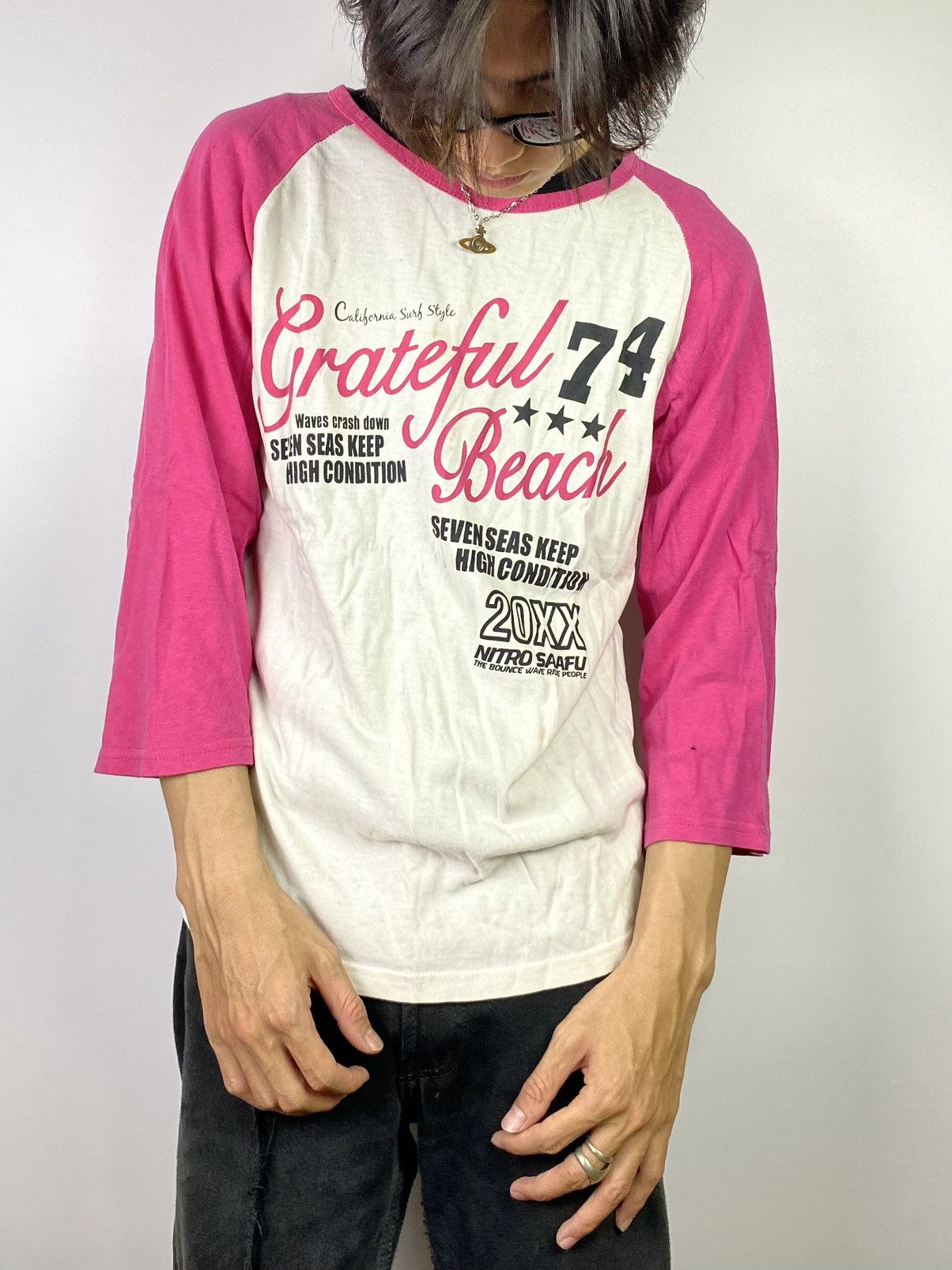 Hysteric Glamour × If Six Was Nine × Japanese Brand 2000s grateful beach reglan ifsixwasnine style Size US M / EU 48-50 / 2 - 6 Thumbnail