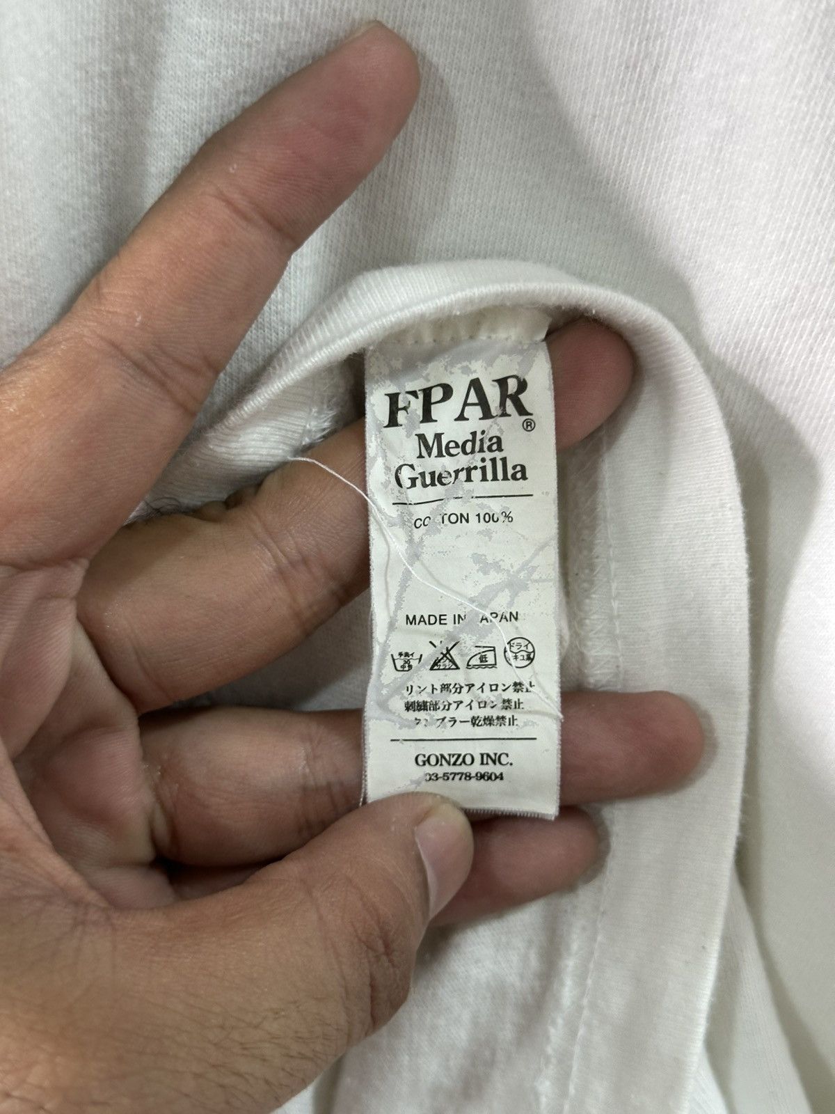 FPAR × Vintage FPAR Media Guerrilla “Chaos” T-Shirt Size US M / EU 48-50 / 2 - 7 Thumbnail