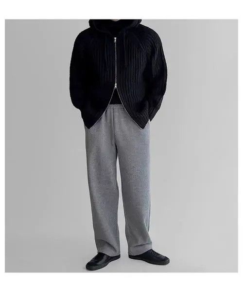 Japanese Brand Vintage Knit Thick Sweater Black XL Hooded Jacket Coat Size US XL / EU 56 / 4 - 5 Thumbnail