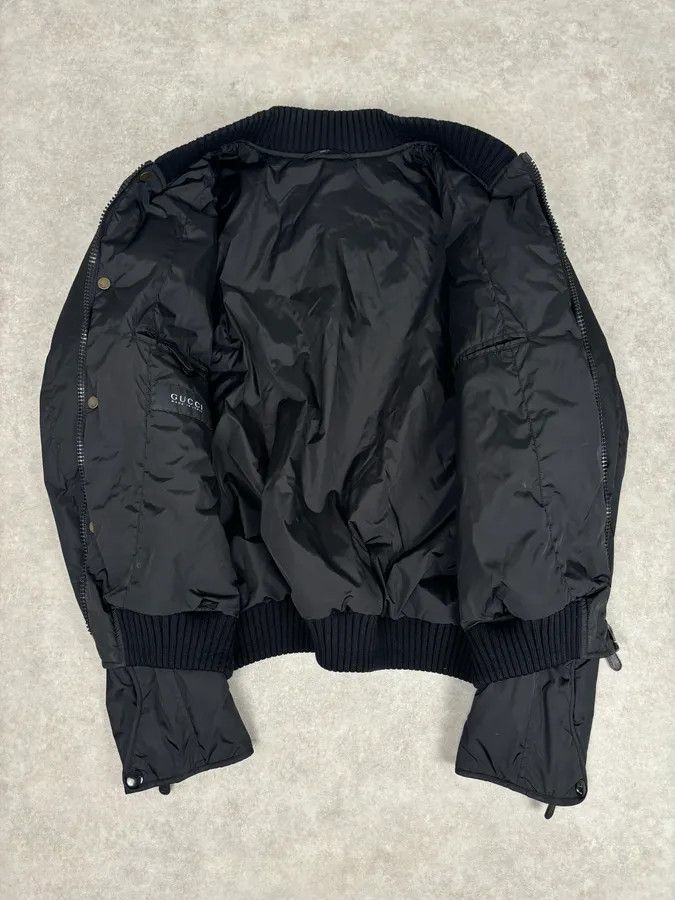 Gucci AW2008 Gucci Black Nylon Bomber Jacket Size US L / EU 52-54 / 3 - 7 Thumbnail