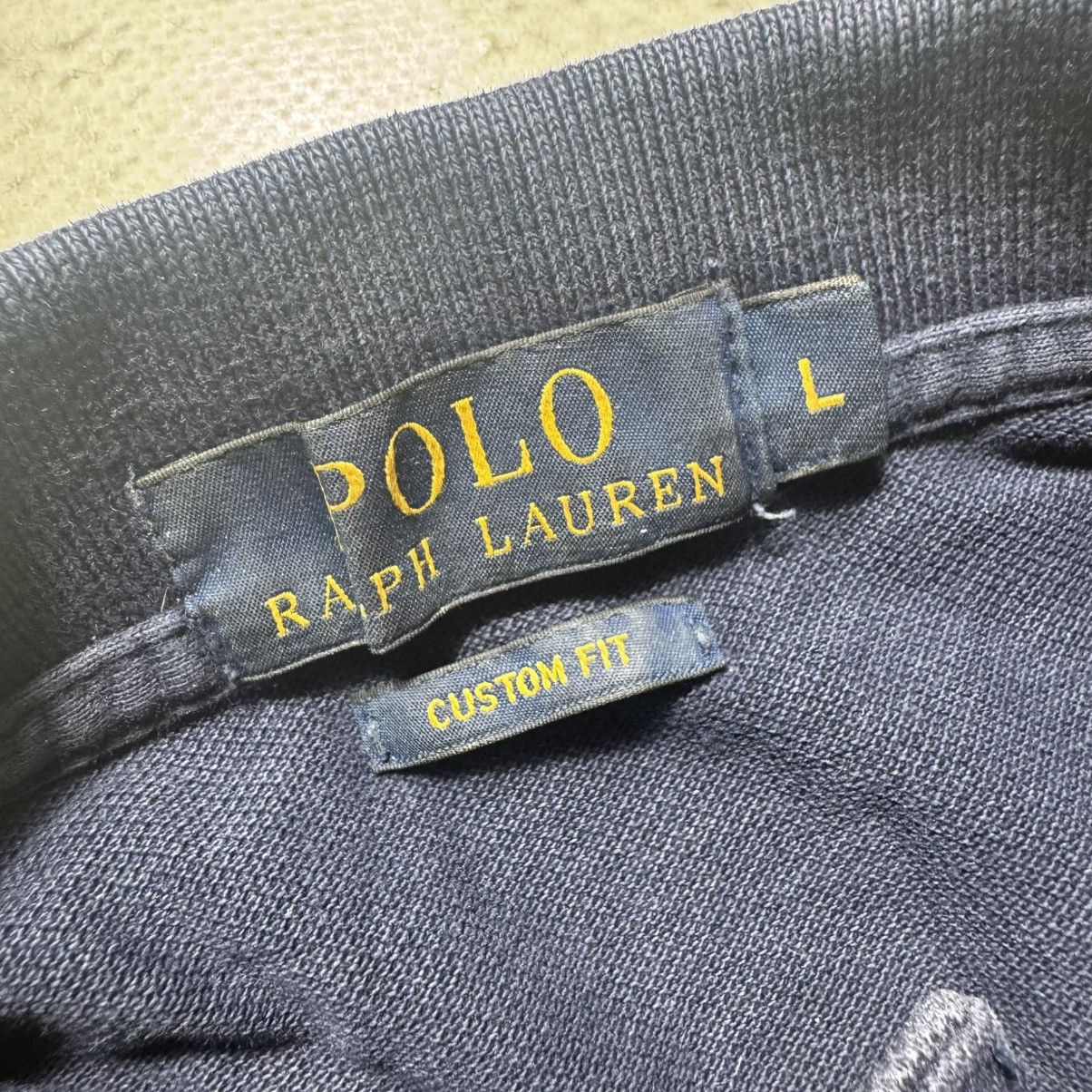 Polo Ralph Lauren × RRL Ralph Lauren × Ralph Lauren Vintage 90s Polo Ralph Lauren Big Logo Spell Out Shirt Size US L / EU 52-54 / 3 - 7 Thumbnail