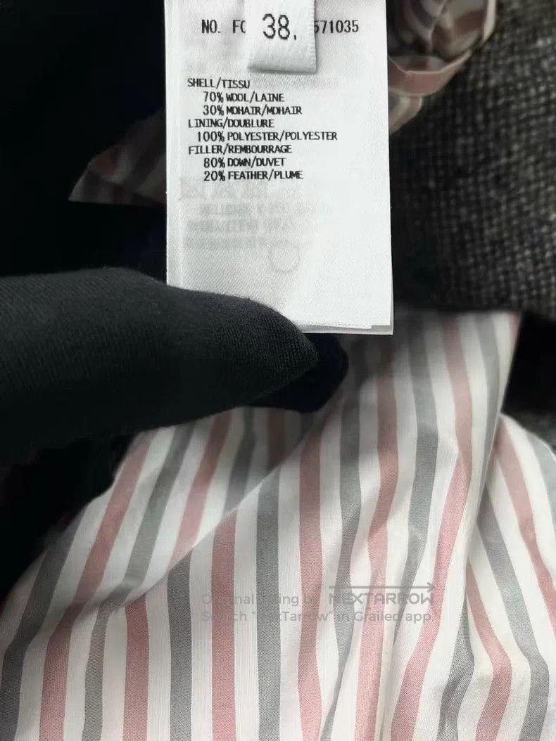 Thom Browne Thom Browne Dark Grey Long Down Jacket Size XS / US 0-2 / IT 36-38 - 8 Thumbnail