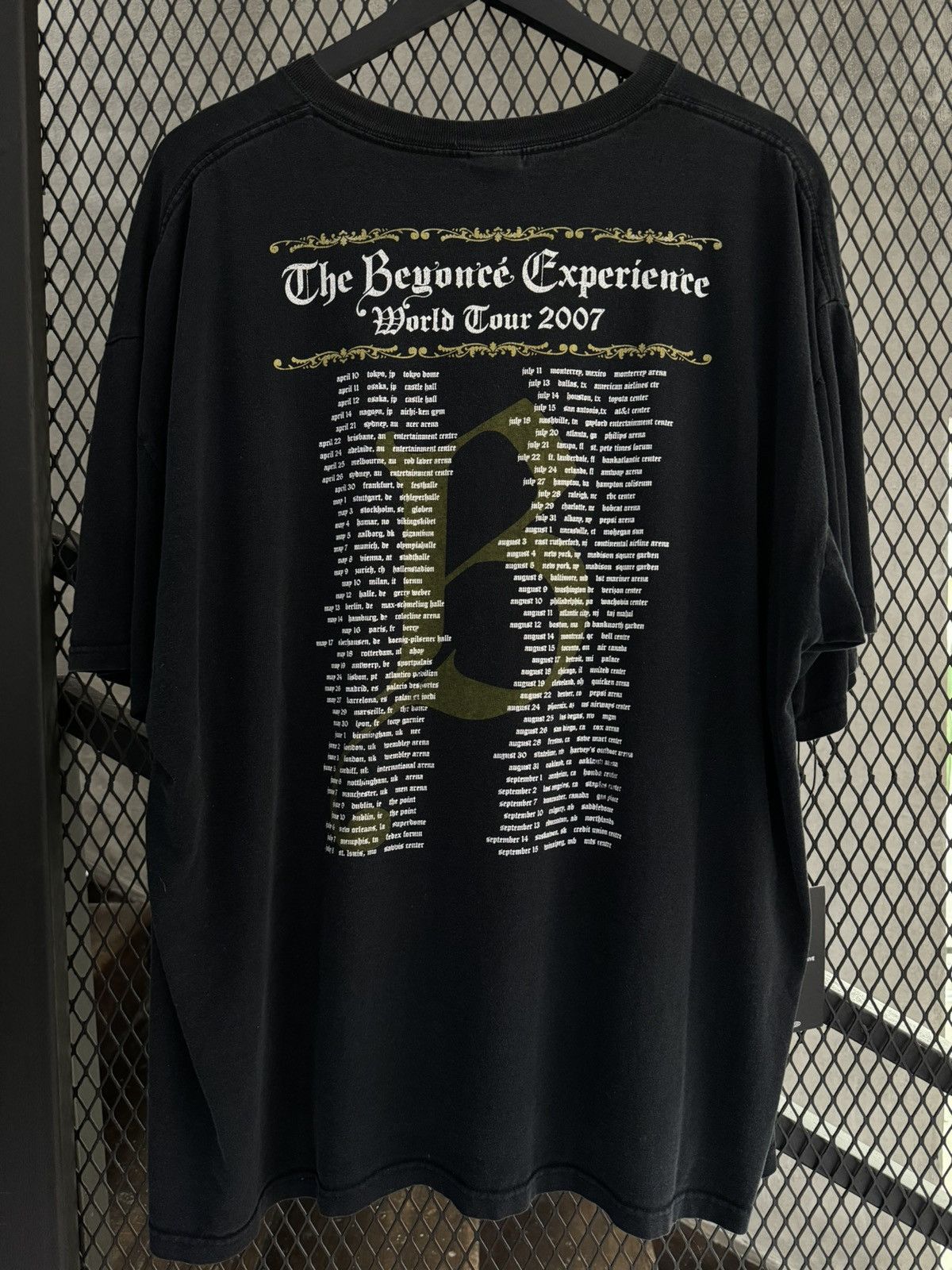 Beyonce × Rap Tees × Vintage Vintage 2007 The Beyoncé Experience World Tour Size US XXL / EU 58 / 5 - 3 Thumbnail