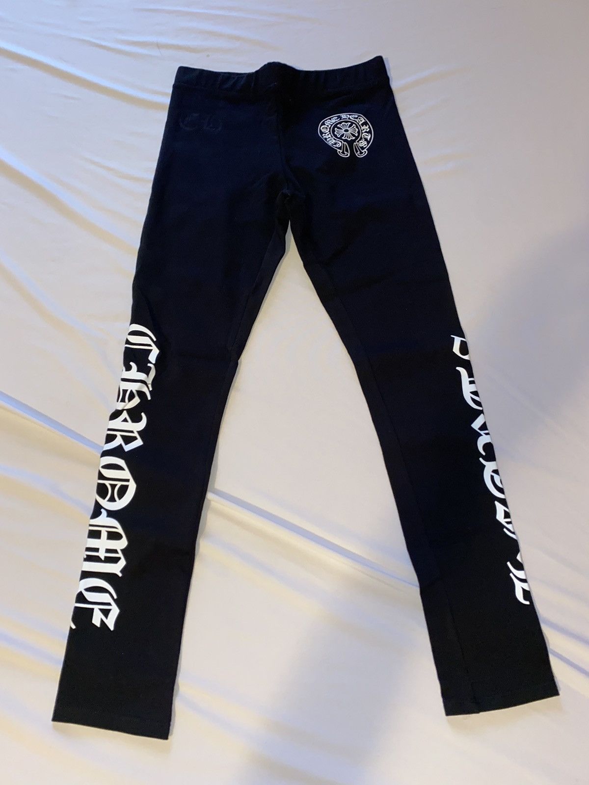 image of Chrome Hearts Leggings in Black, Women's (Size 27)