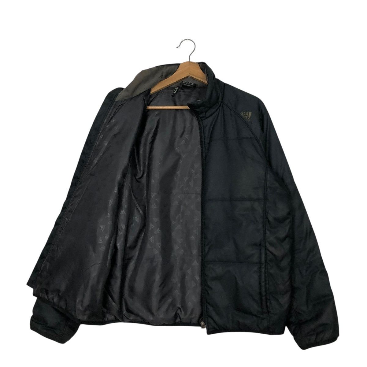Adidas 🔥VINTAGE ZIPPER PUFFER JACKET ADIDAS QUILTED Size US S / EU 44-46 / 1 - 13 Thumbnail