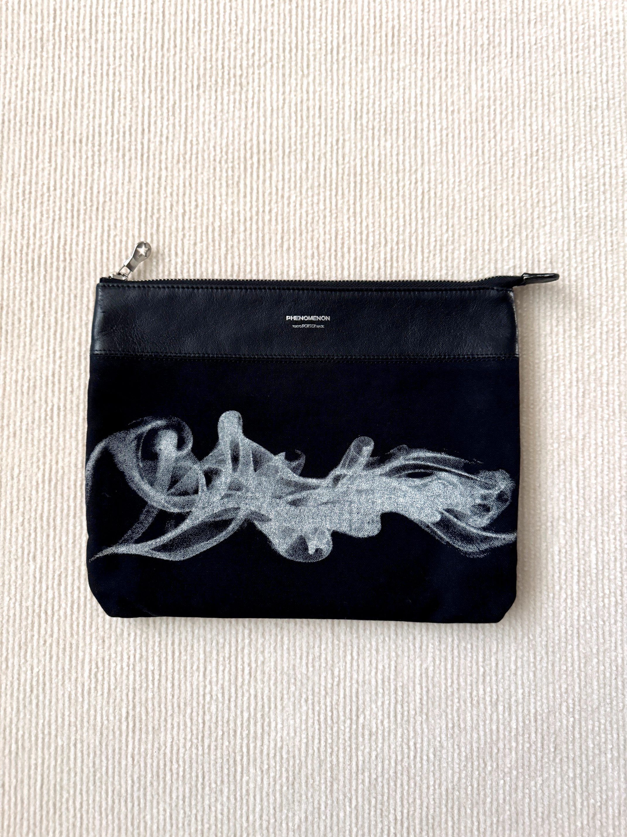 PHENOMENON Phenomenon x Porter Limited Smoke Print Leather Cloth Case Size ONE SIZE - 12 Thumbnail