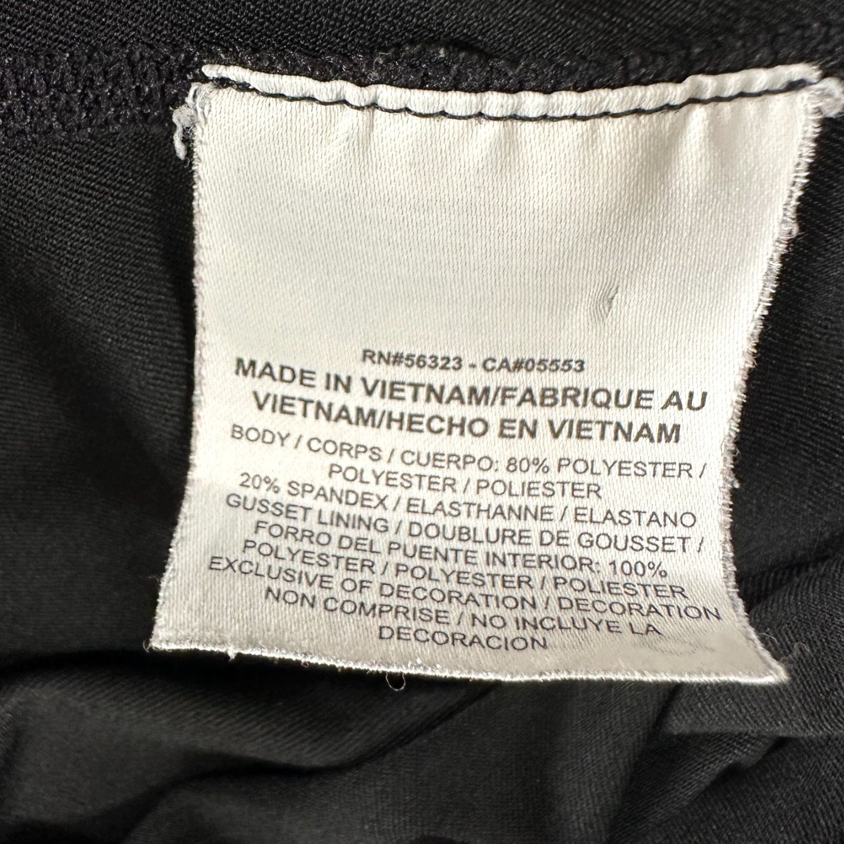Nike Nike Shorts Womens M Black Dri Fit Pro Spellout Compression Swoosh Logo Solid Casual Athletic Size 32" / US 10 / IT 46 - 5 Thumbnail