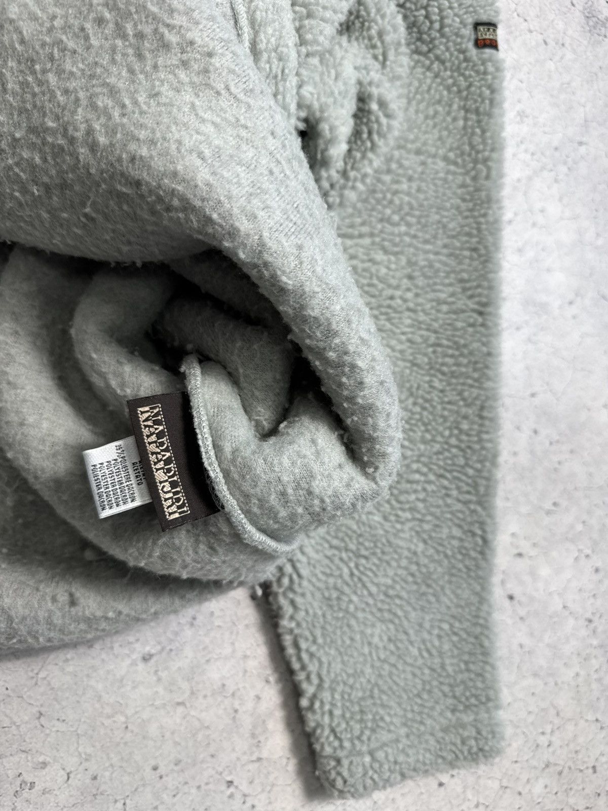 Napapijri Napapijri Vintage Fleece Sherpa Sweatshirt Half 1/4 Zip Y2K Size US M / EU 48-50 / 2 - 11 Thumbnail