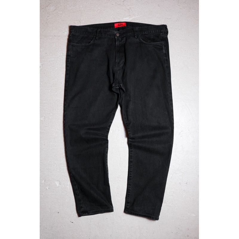 424 Black Denim Pants