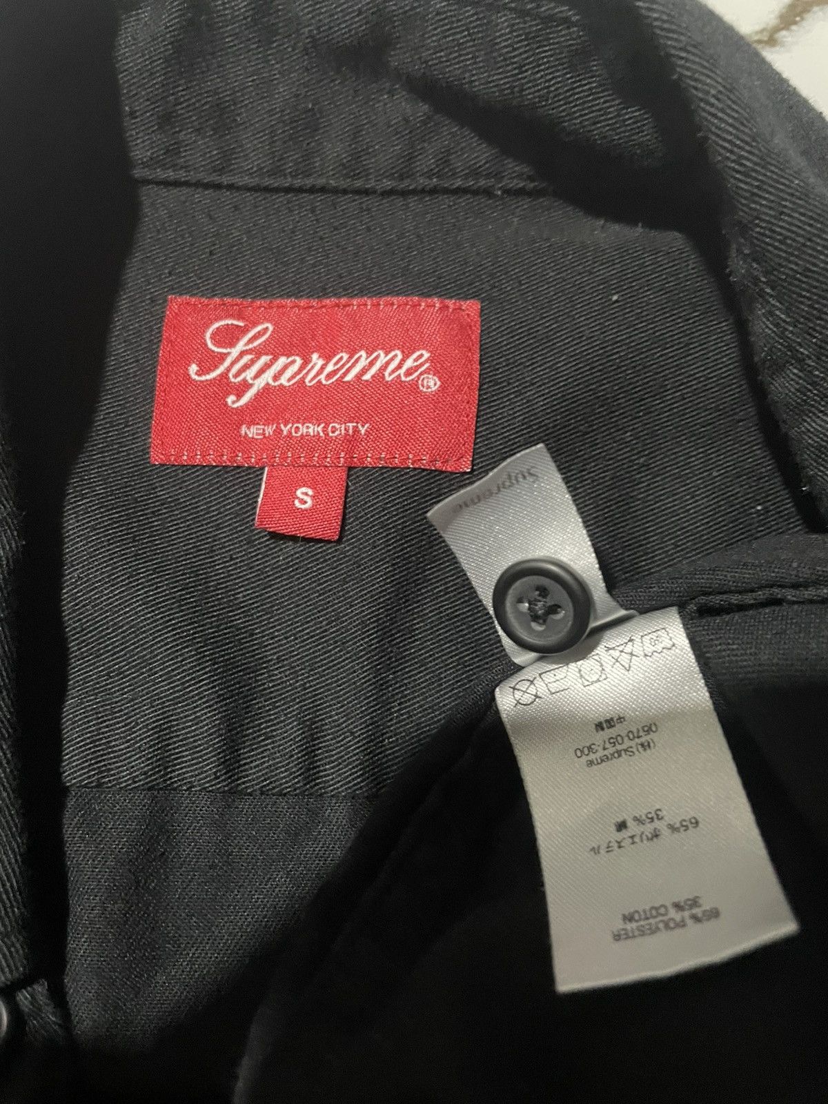 Supreme supreme racing logo work shirt Size US S / EU 44-46 / 1 - 3 Thumbnail