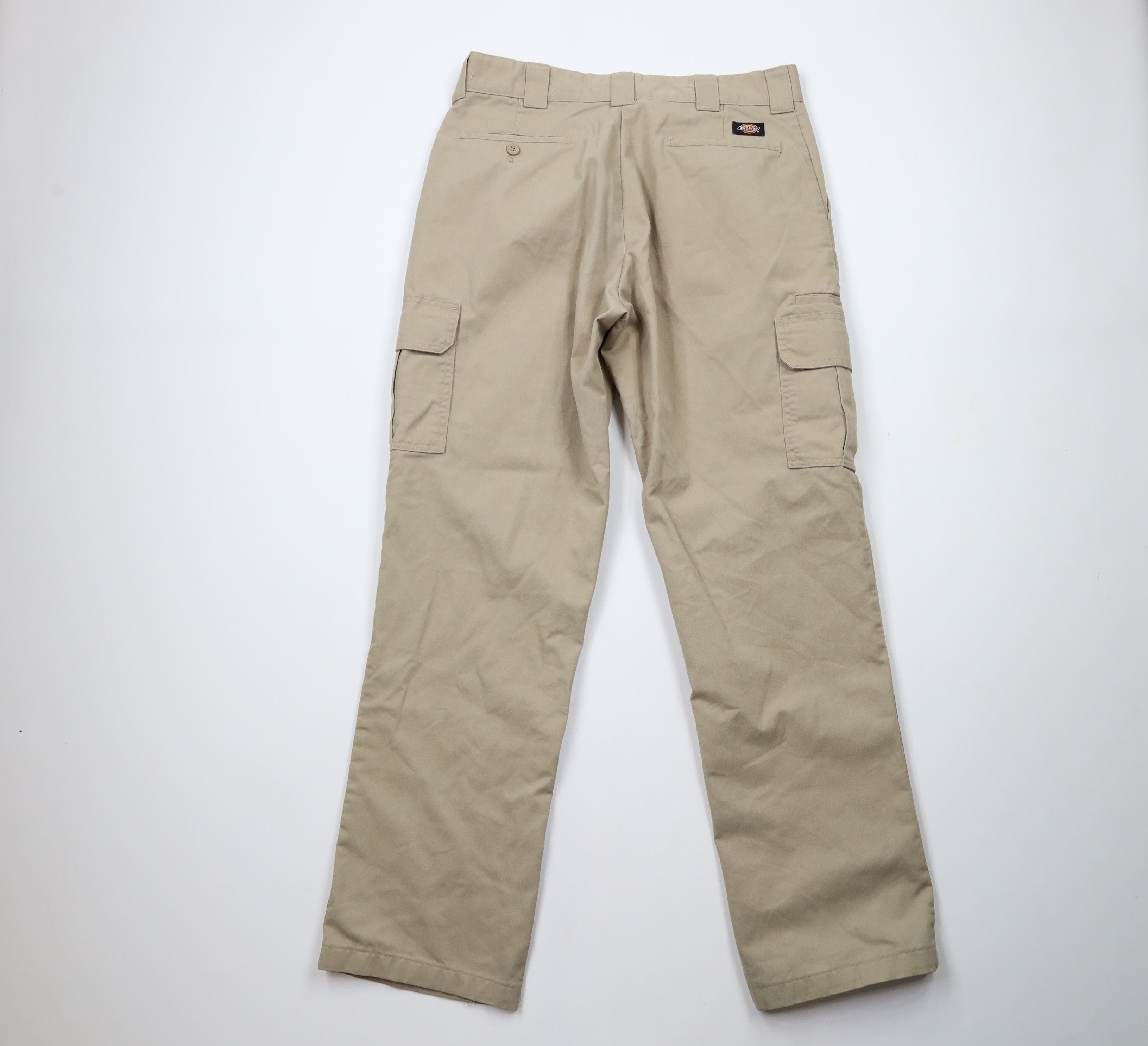 Dickies × Vintage Vintage Dickies Straight Leg Dungaree Cargo Pants Beige Size US 34 / EU 50 - 11 Thumbnail