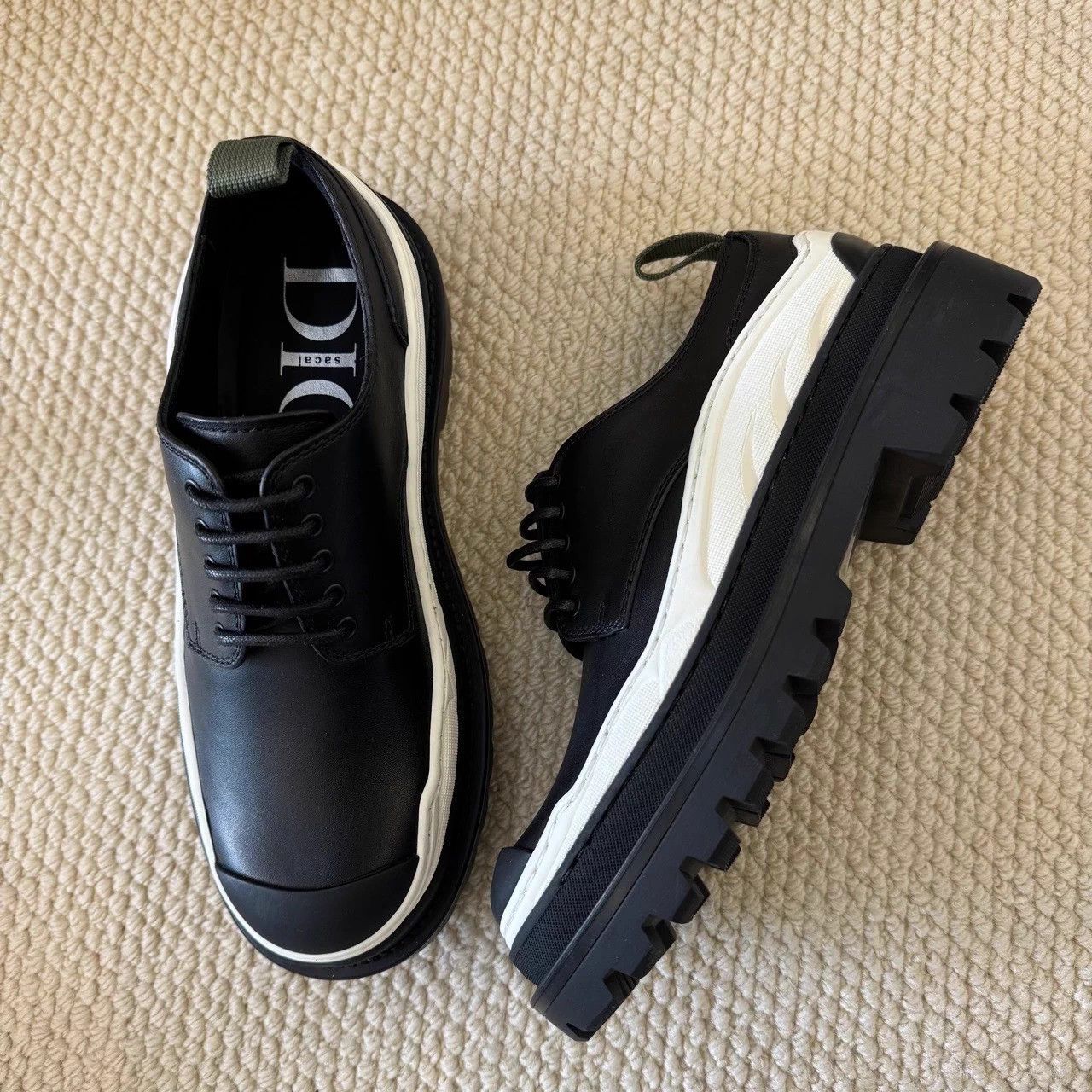 Dior Sacai x DIOR and Sacai comfortable everyday casual shoes Size US 5 / EU 37 - 5 Thumbnail