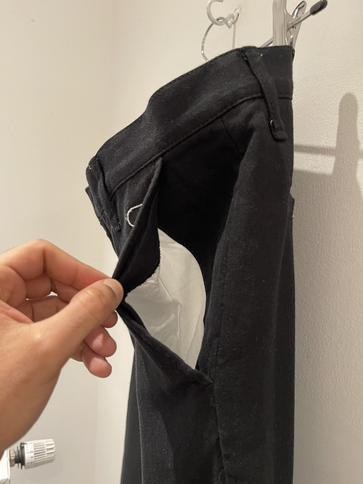 Undercover Undercover SS08 Summer Madness Black Straight Fit Trousers Size US 31 - 9 Thumbnail