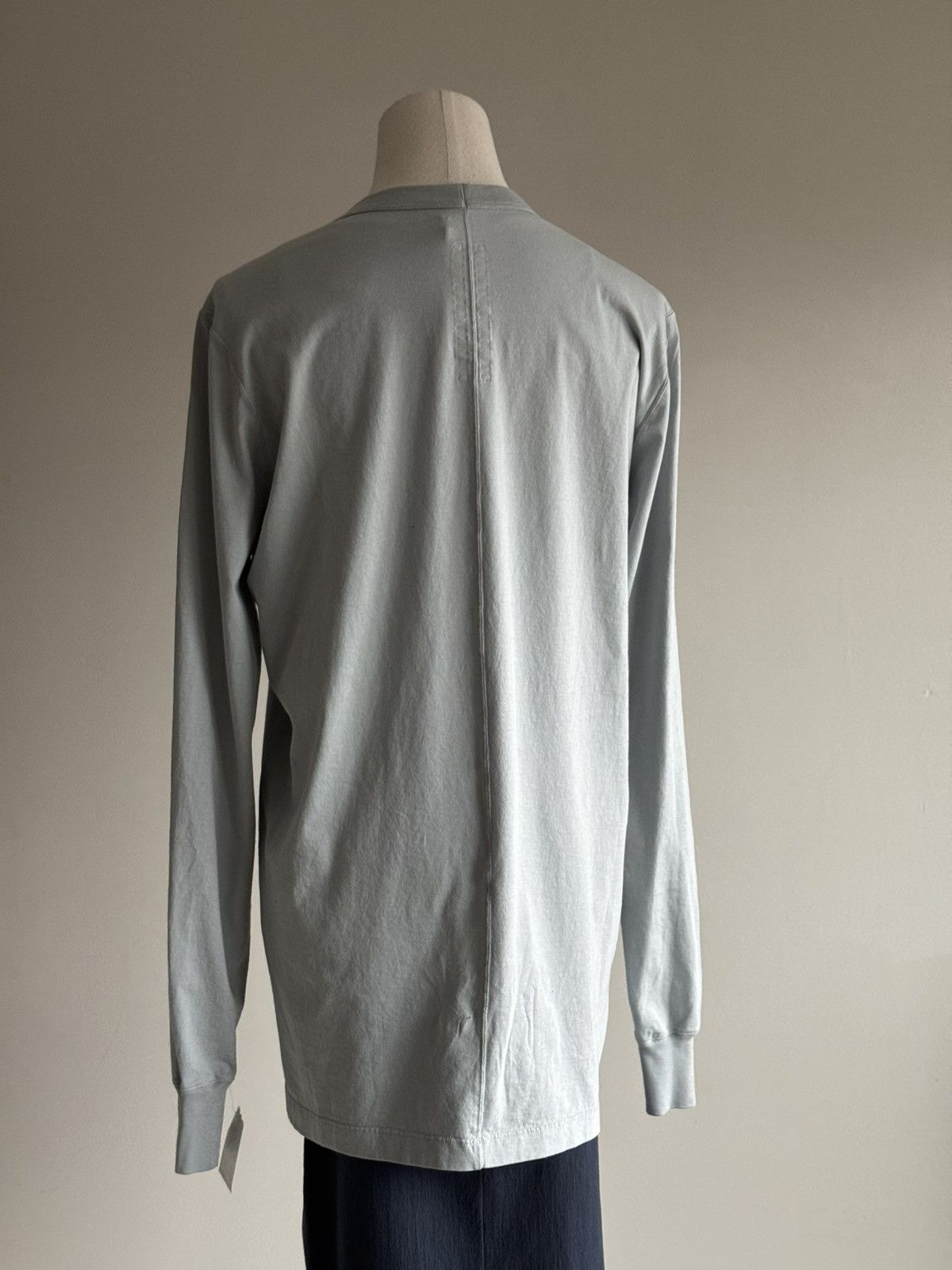 Rick Owens Rick Owens Porterville Long sleeve level t shirt sz S pale Size US S / EU 44-46 / 1 - 3 Thumbnail