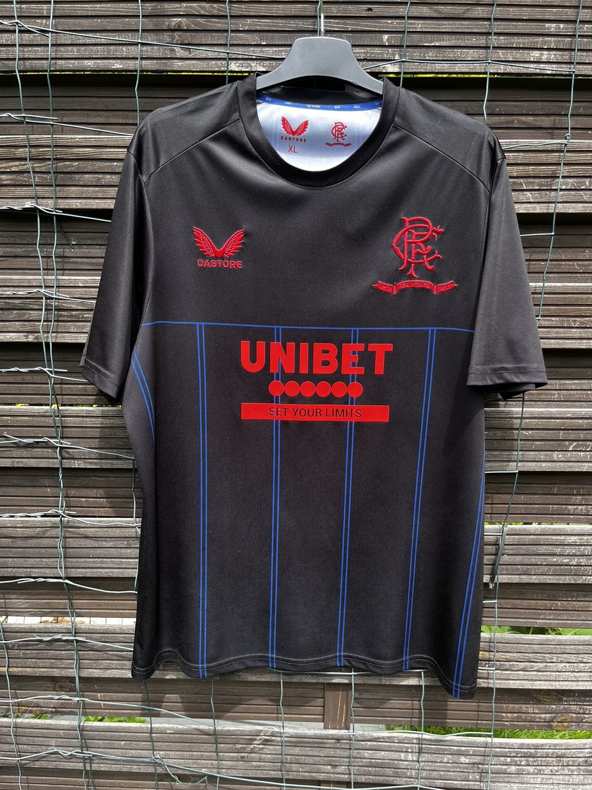 Castore ⚽️ GLASGOW RANGERS 2021 2022 CASTORE SOCCER JERSEY FOOTBALL Size US XL / EU 56 / 4 - 2 Thumbnail