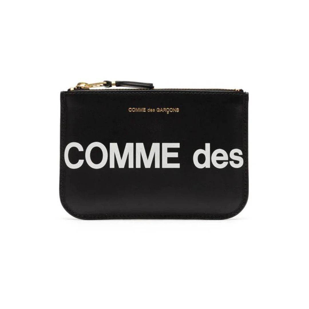 Comme des Garcons Comme Des Garcons 'Huge Logo' Pouch Black Size ONE SIZE - 3 Thumbnail