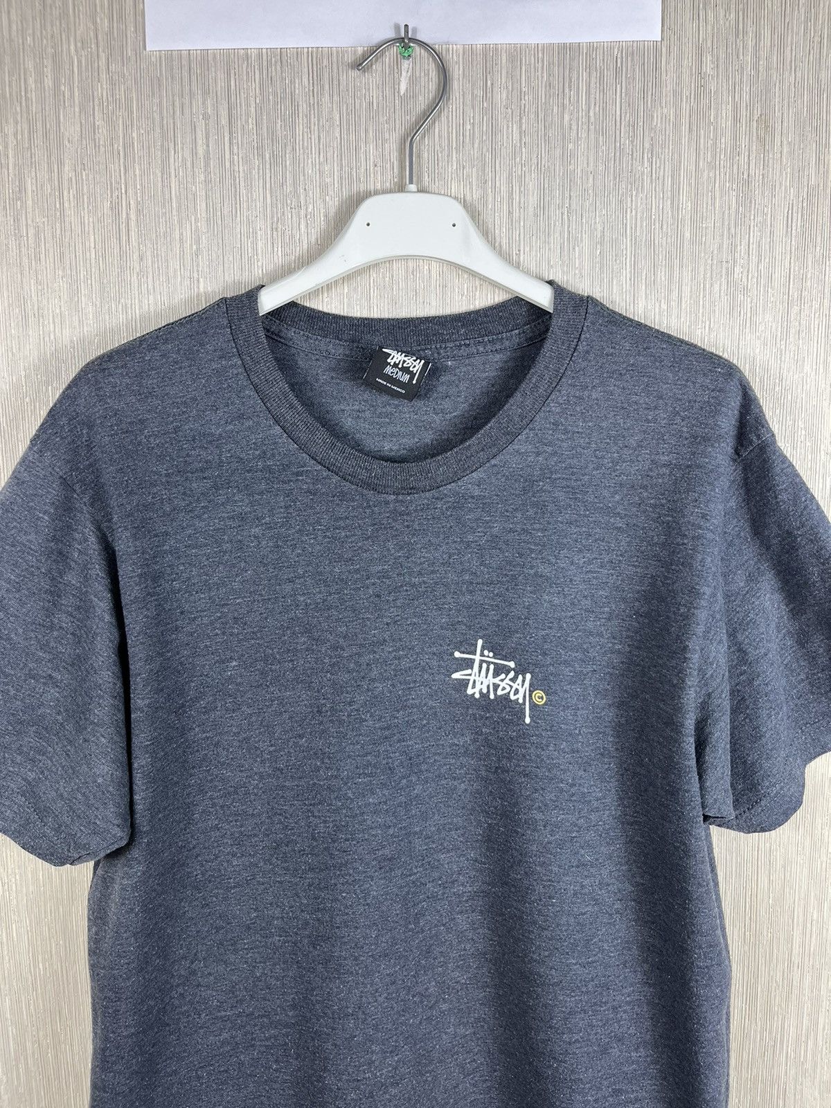 Stussy × Vintage Vintage Stussy stock back logo copyright rare tee t-shirt Size US M / EU 48-50 / 2 - 5 Thumbnail