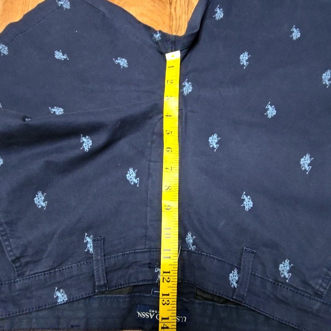 U.S. Polo Assn. U.S. Polo Assn. Shorts Navy Blue Embroidered Mens 38 Shorts Size US 38 / EU 54 - 8 Thumbnail