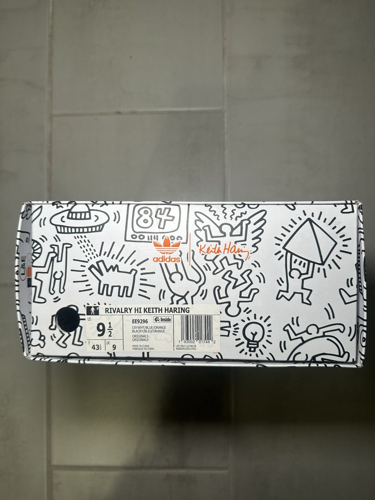 Keith Haring Adidas Rivalry High Keith Haring Size US 9.5 / EU 42-43 - 14 Thumbnail