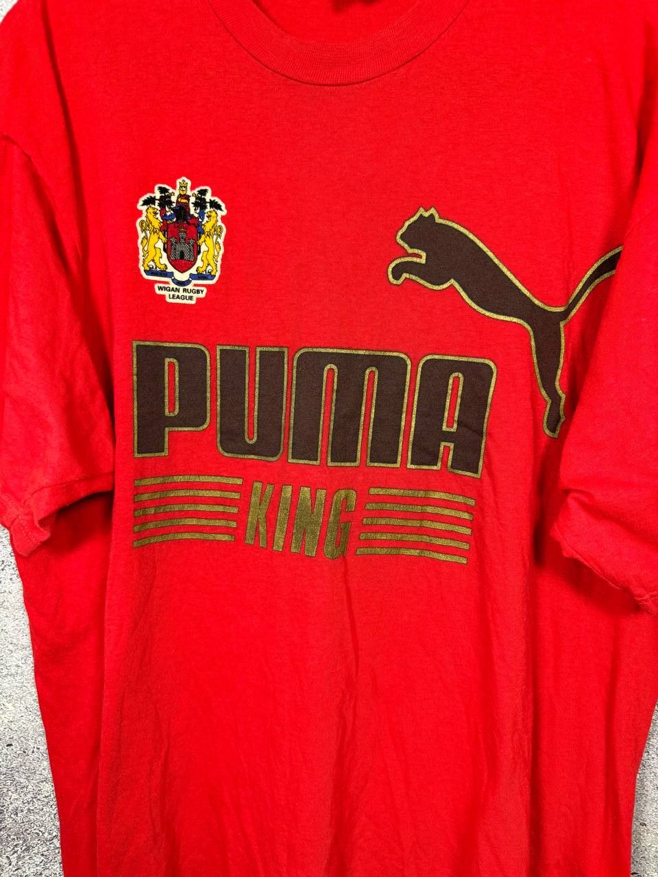 Puma Vintage Wigan Rugby League Puma T-Shirt Training large Size US L / EU 52-54 / 3 - 4 Thumbnail
