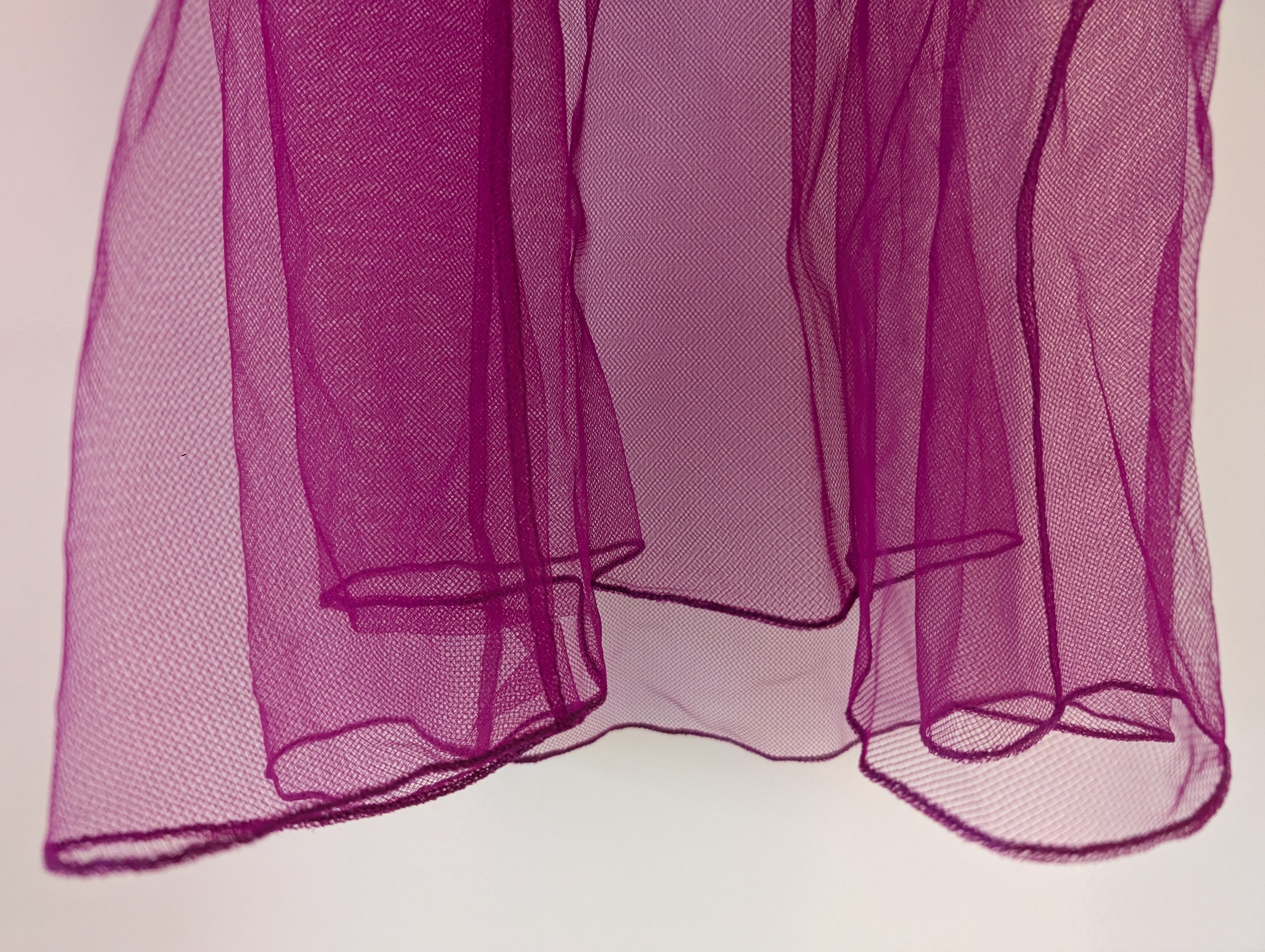 Other Quetsche “Hidden Dress” Layered T-Shirt/Sheer Tulle Overlay Size S / US 4 / IT 40 - 8 Thumbnail