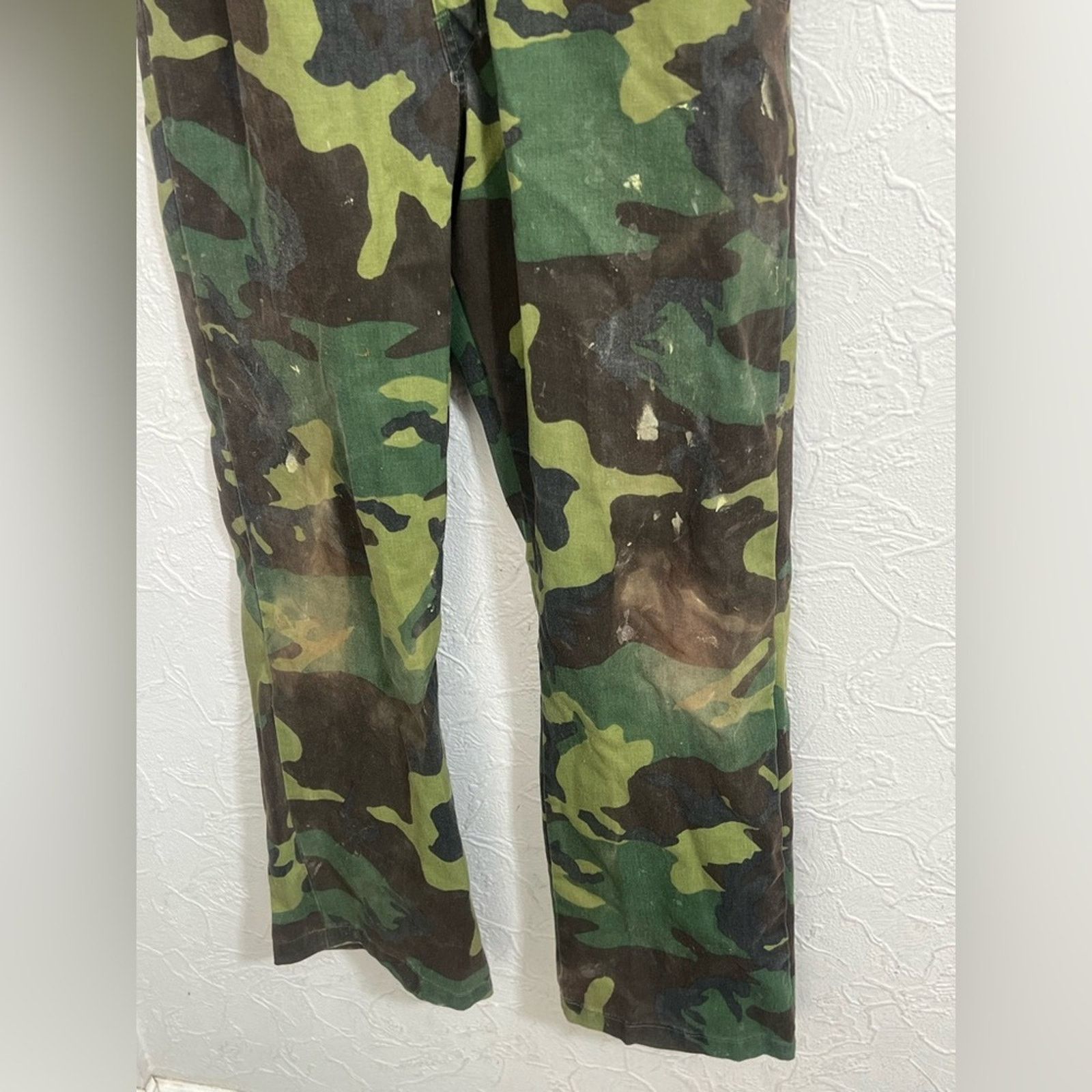 Liberty Vintage Liberty Coveralls Camouflage Mens XL 36x30 Made USA Size US XL / EU 56 / 4 - 4 Thumbnail