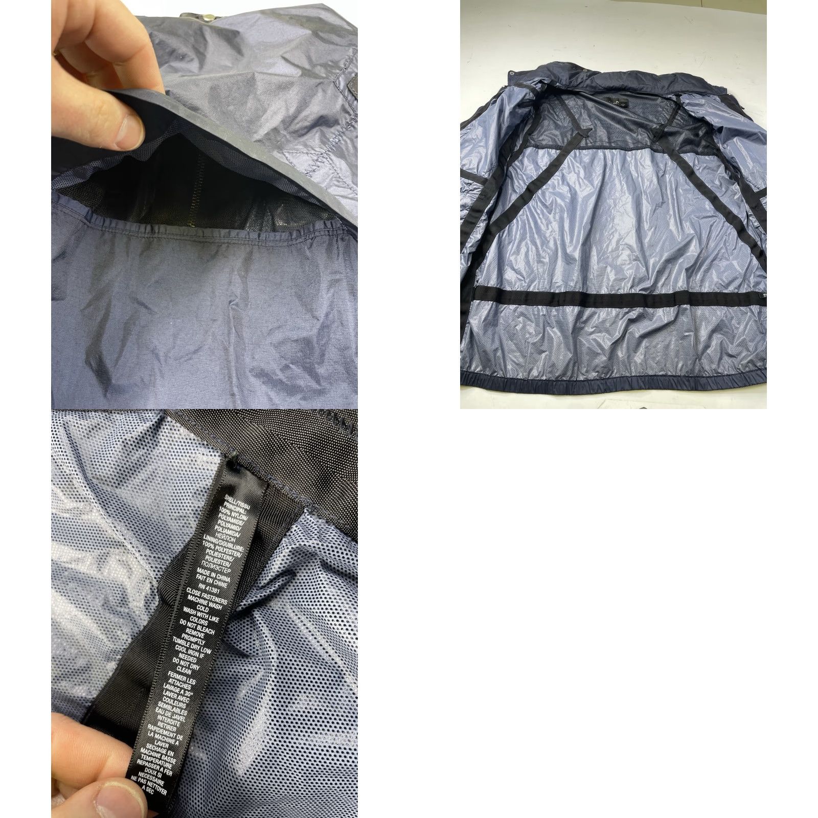 RLX Ralph Lauren RLX Ralph Lauren Mens Paratrooper Utility Nylon Blue Windbreaker Rain Jacket XXL Jacket Regular Hooded Full Zip Lightweight Nylon Lining Softshell Size US XXL / EU 58 / 5 - 9 Thumbnail