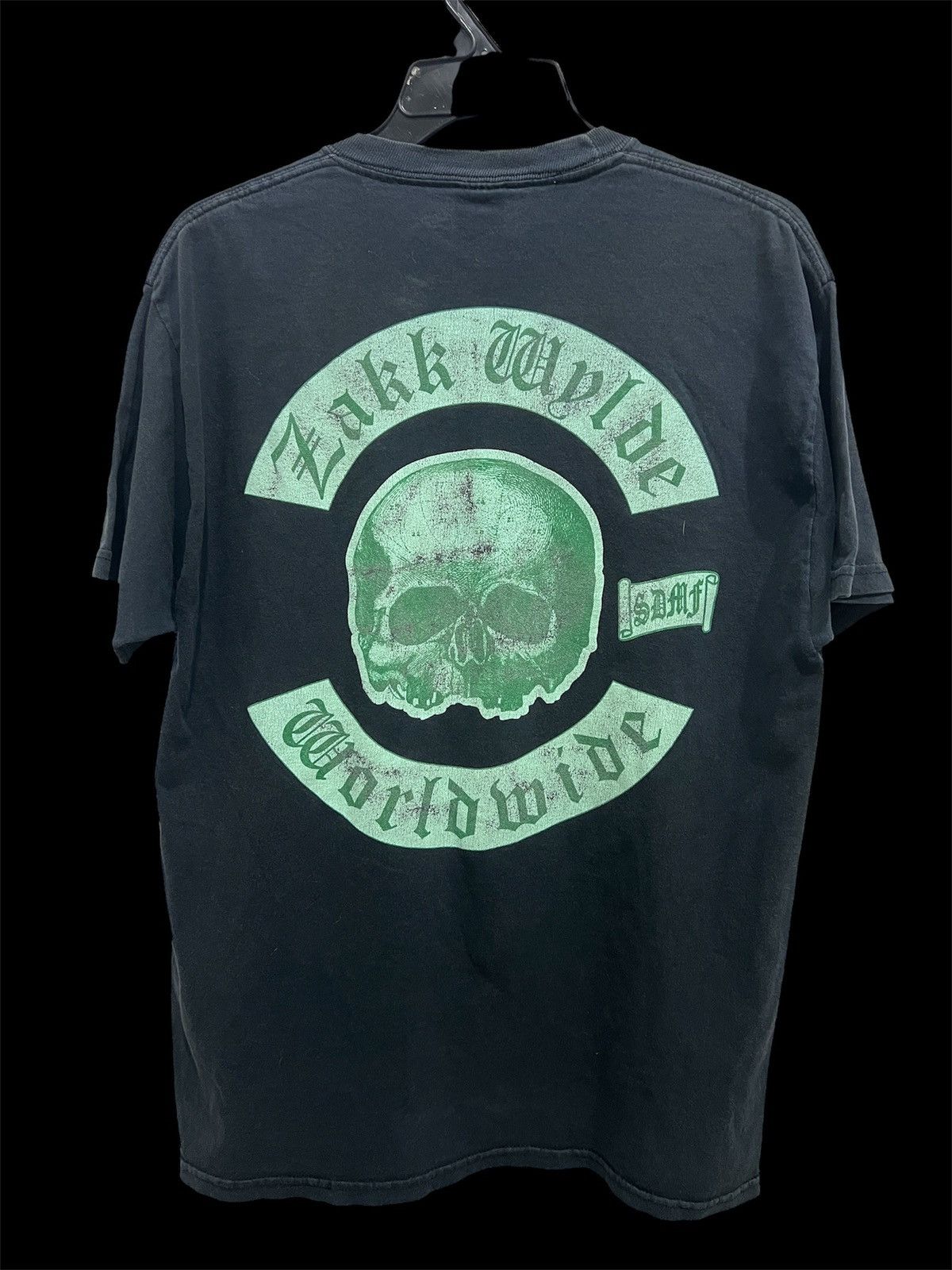 Band Tees Vintage Y2K Zakk Wylde Tee Faded Thrashed Heavy metal Size US L / EU 52-54 / 3 - 3 Thumbnail
