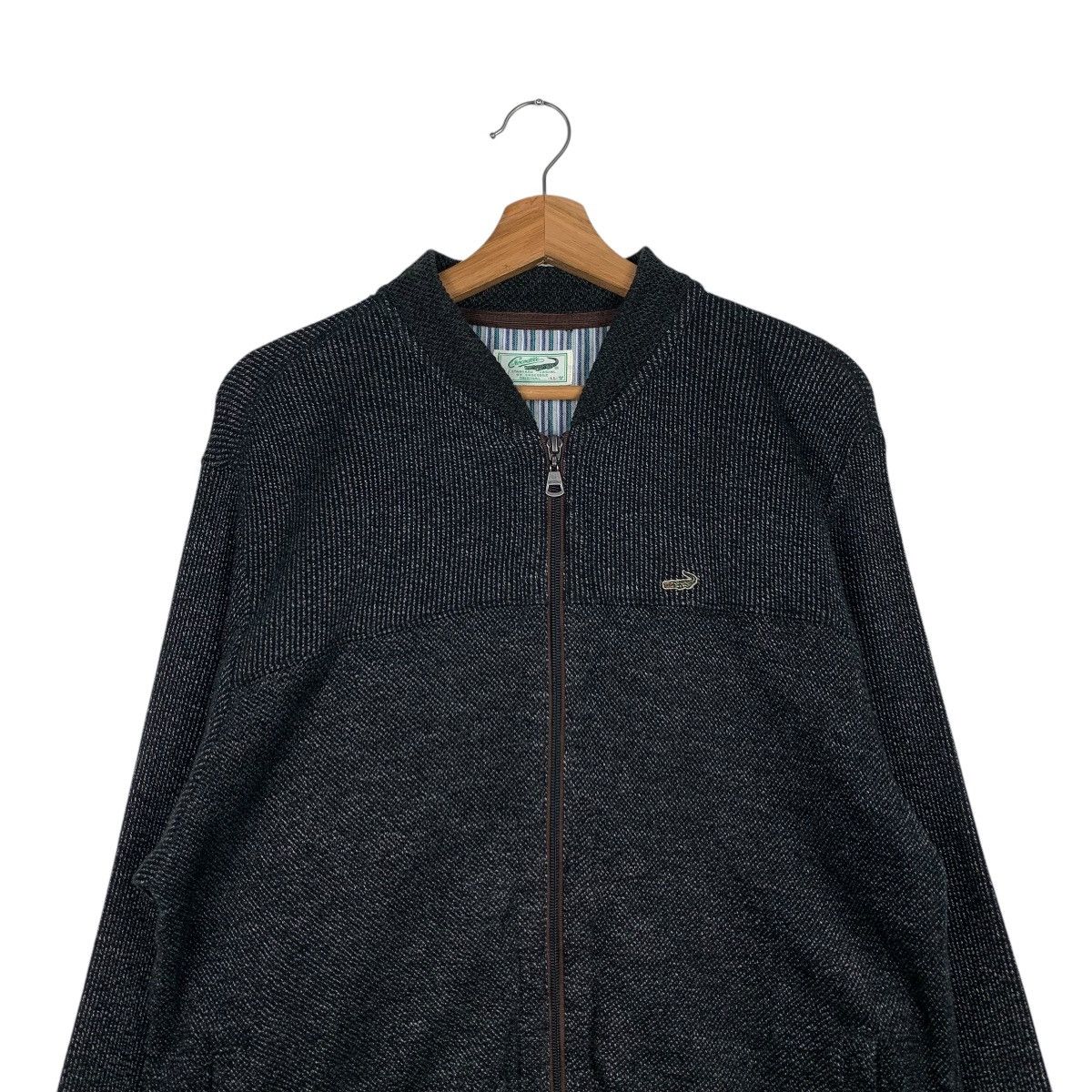 Vintage CROCODILE Bomber Sweater Jacket Casual Jacket #1953-C85 Size US L / EU 52-54 / 3 - 2 Thumbnail