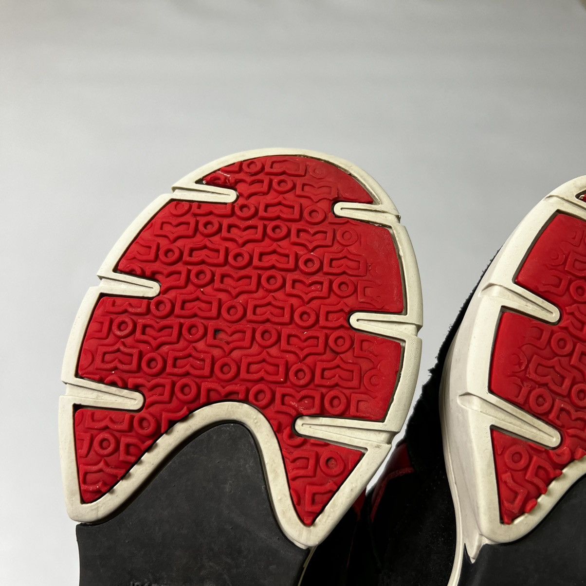 Isabel Marant Isabel Marant “Kindsay” sneakers Black Red Luxury Size US 8 / IT 38 - 19 Thumbnail