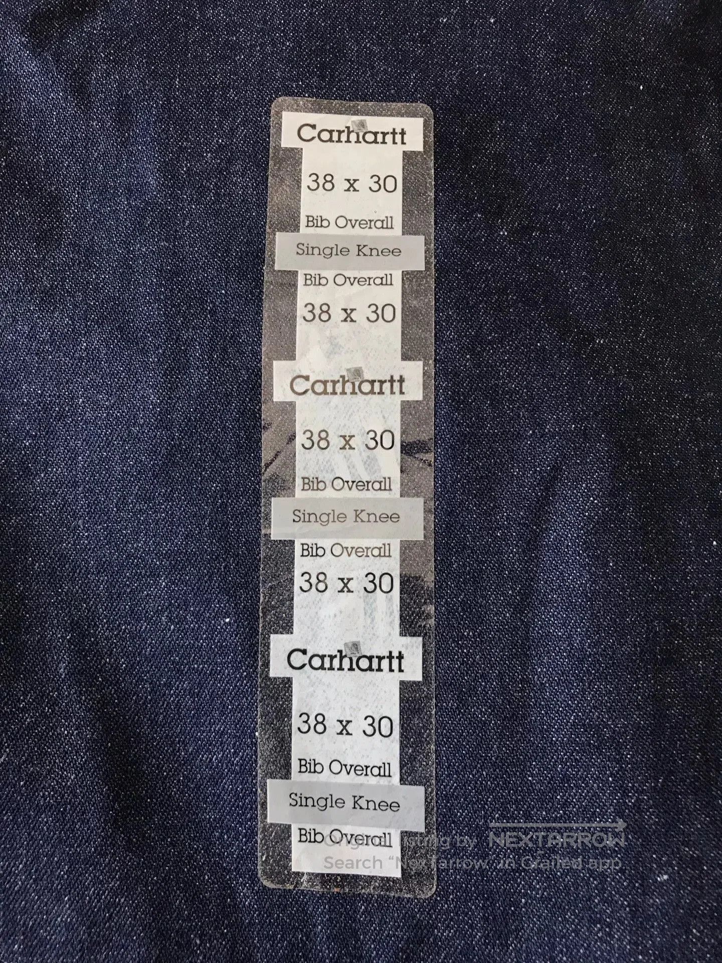 Carhartt Carhartt R08 Denim Overalls USA Made. Size US 38 / EU 54 - 7 Thumbnail