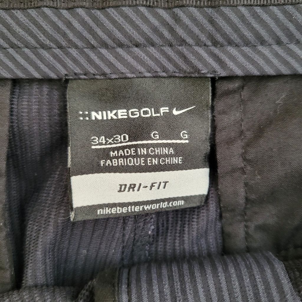 Nike Nike Dri-FIT Men's Flat Front Polyester Blend Navy Size US 34 / EU 50 - 5 Thumbnail