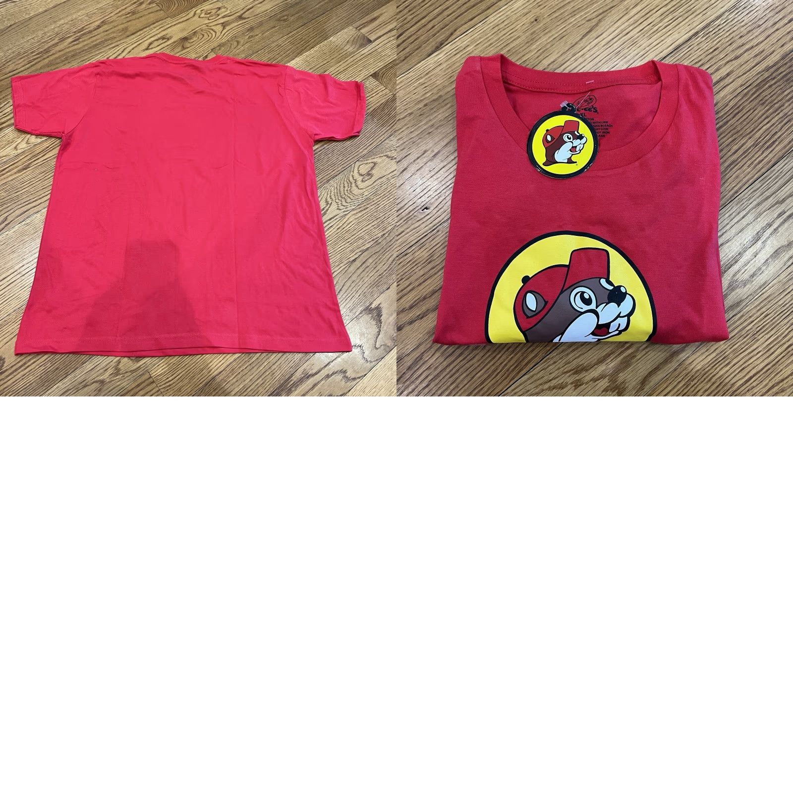 J Brand VINTAGE Buc-ee’s Men's T-Shirt XL Red Cotton Crew Neck Short Sleeve Sports Logo Casual Size US XL / EU 56 / 4 - 8 Thumbnail