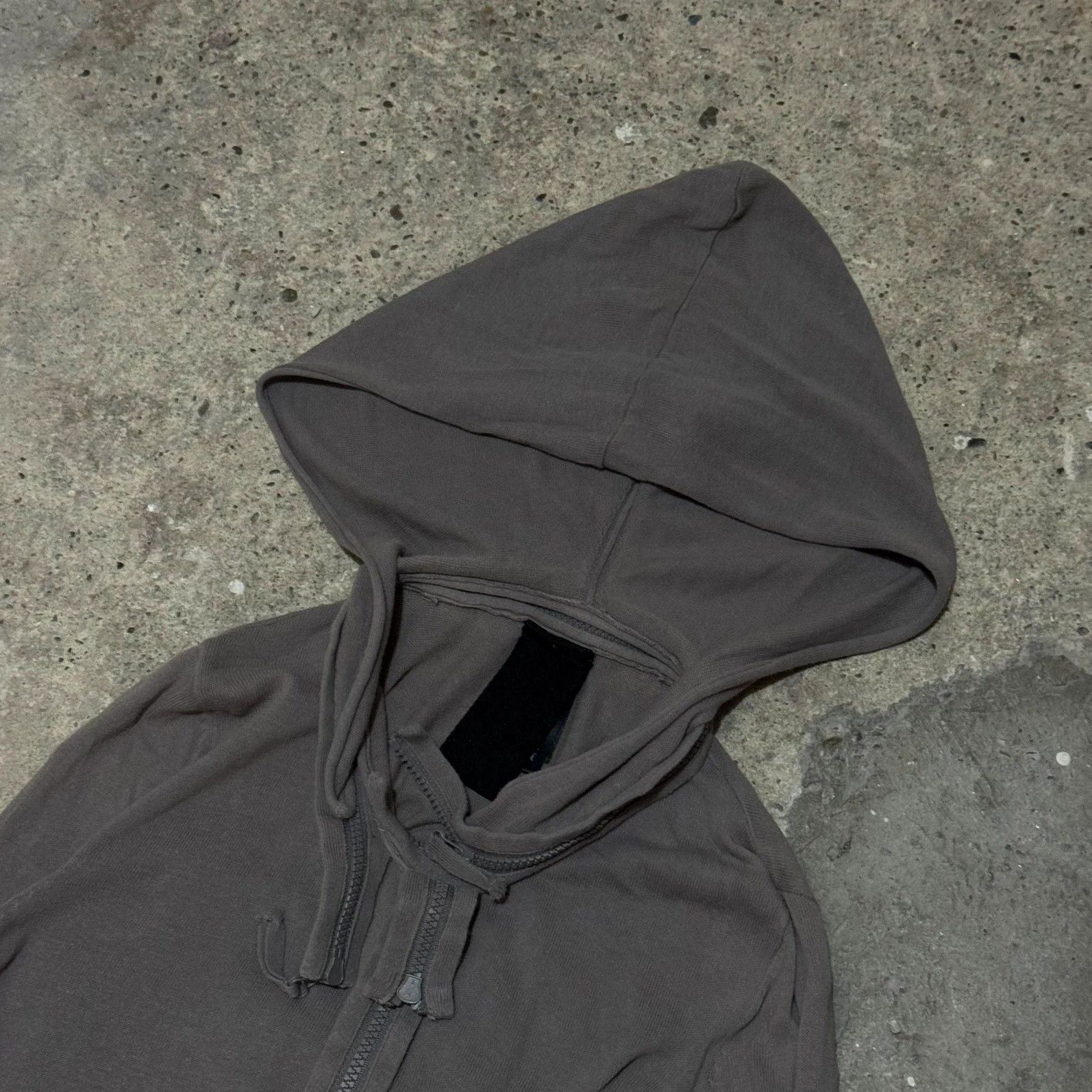 Rundholz Rundholz deconstructed zip up thin hoodie Size S / US 4 / IT 40 - 2 Thumbnail